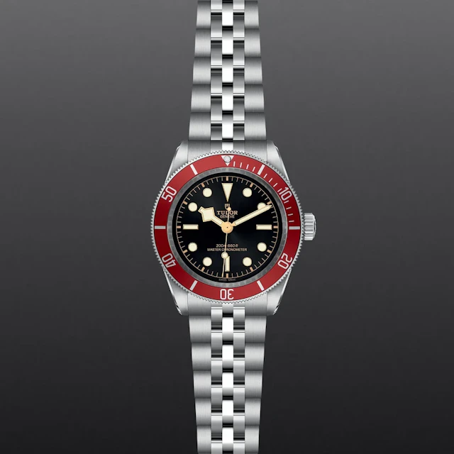 Tudor Black Bay 41mm Red Bezel black dial M7941A1A0RU-0003 Jubilee