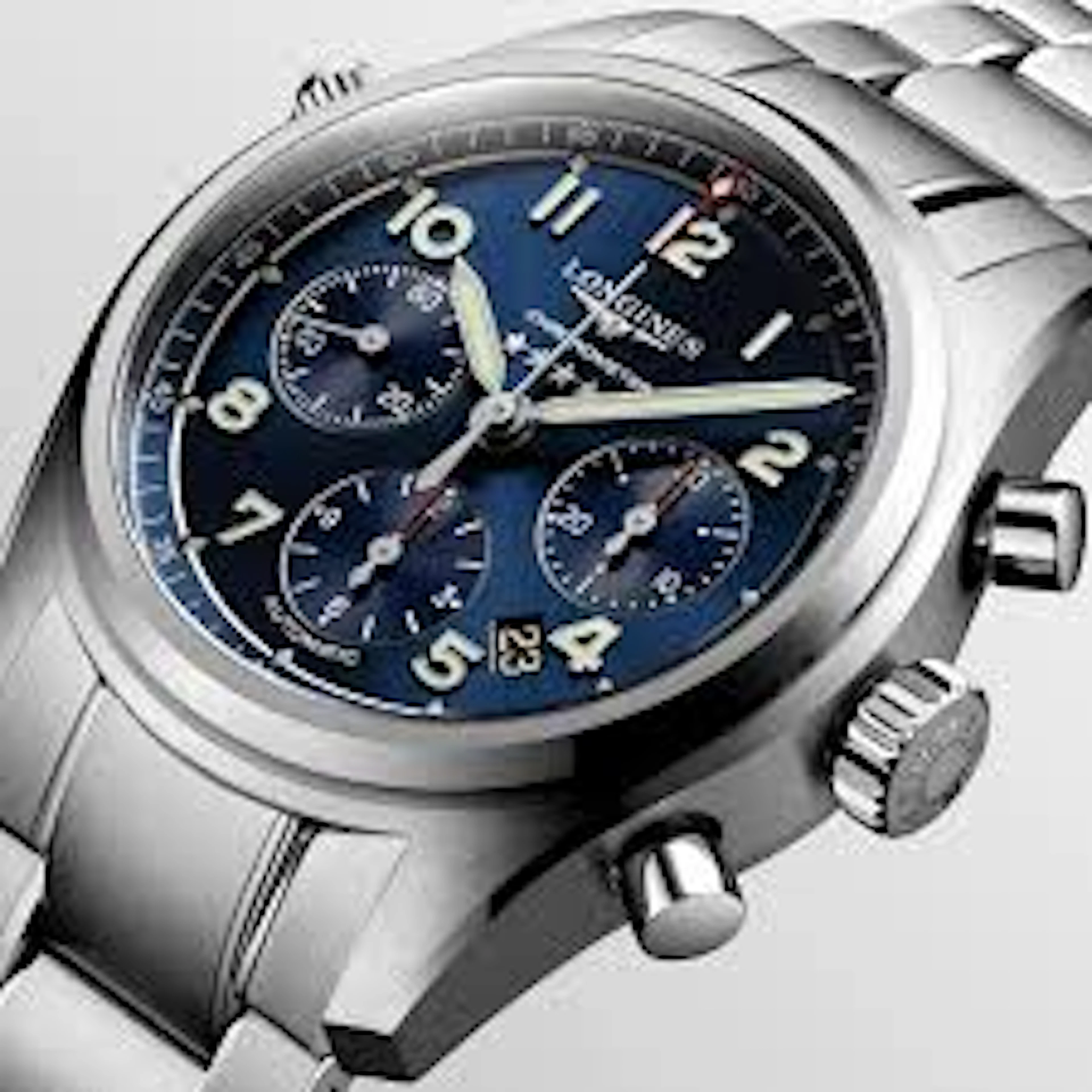 Longines Spirit Automatic Chronograph Blue dial Mens watch 42mm L3.820.4.93.6