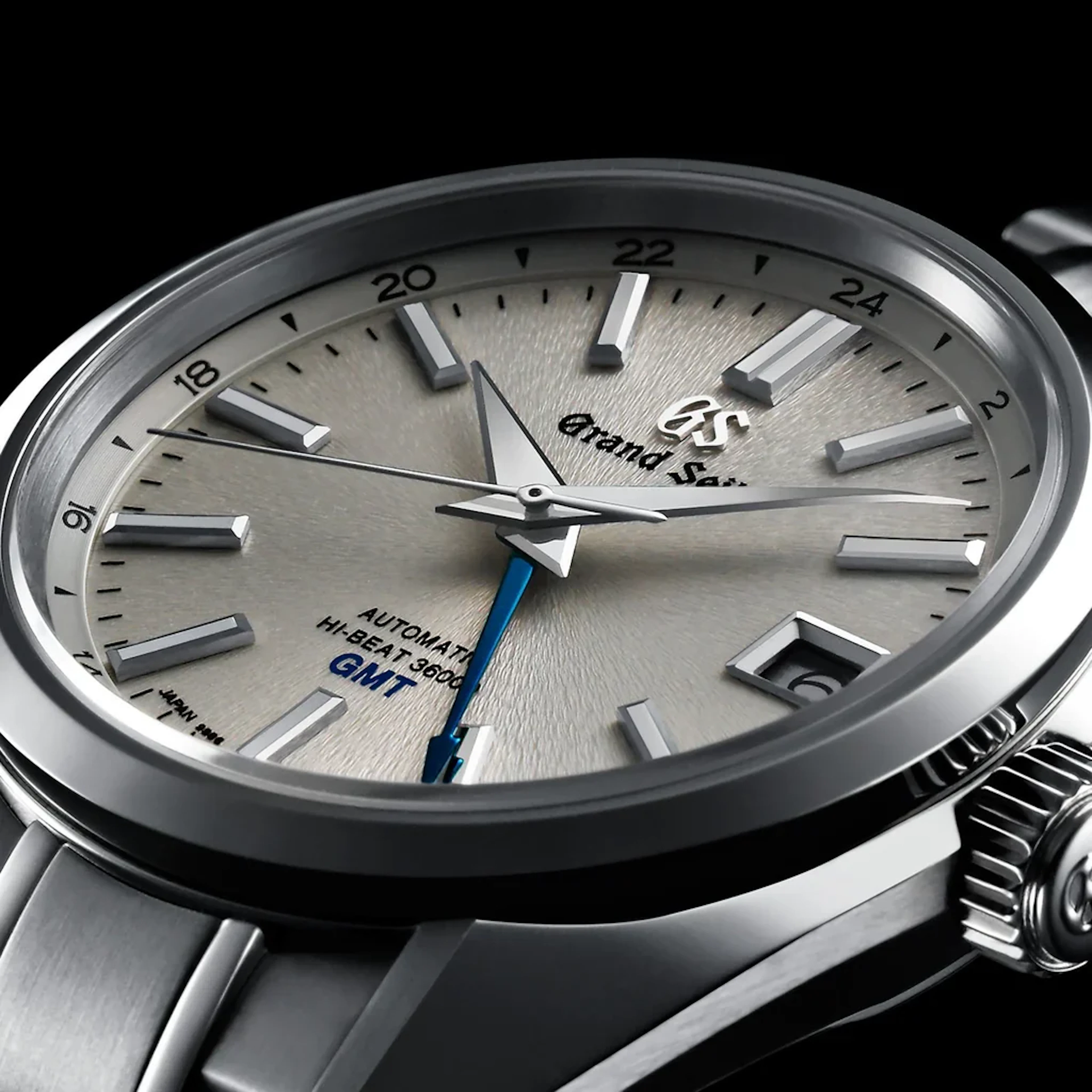 Grand Seiko Hi-Beat 36000 GMT White dial 40mm SBGJ201 Bracelet