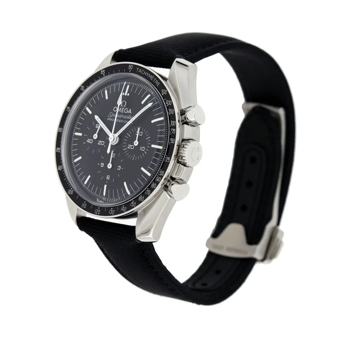 Omega Speedmaster Moonwatch Black Nylon Strap 42mm 310.32.42.50.01.001
