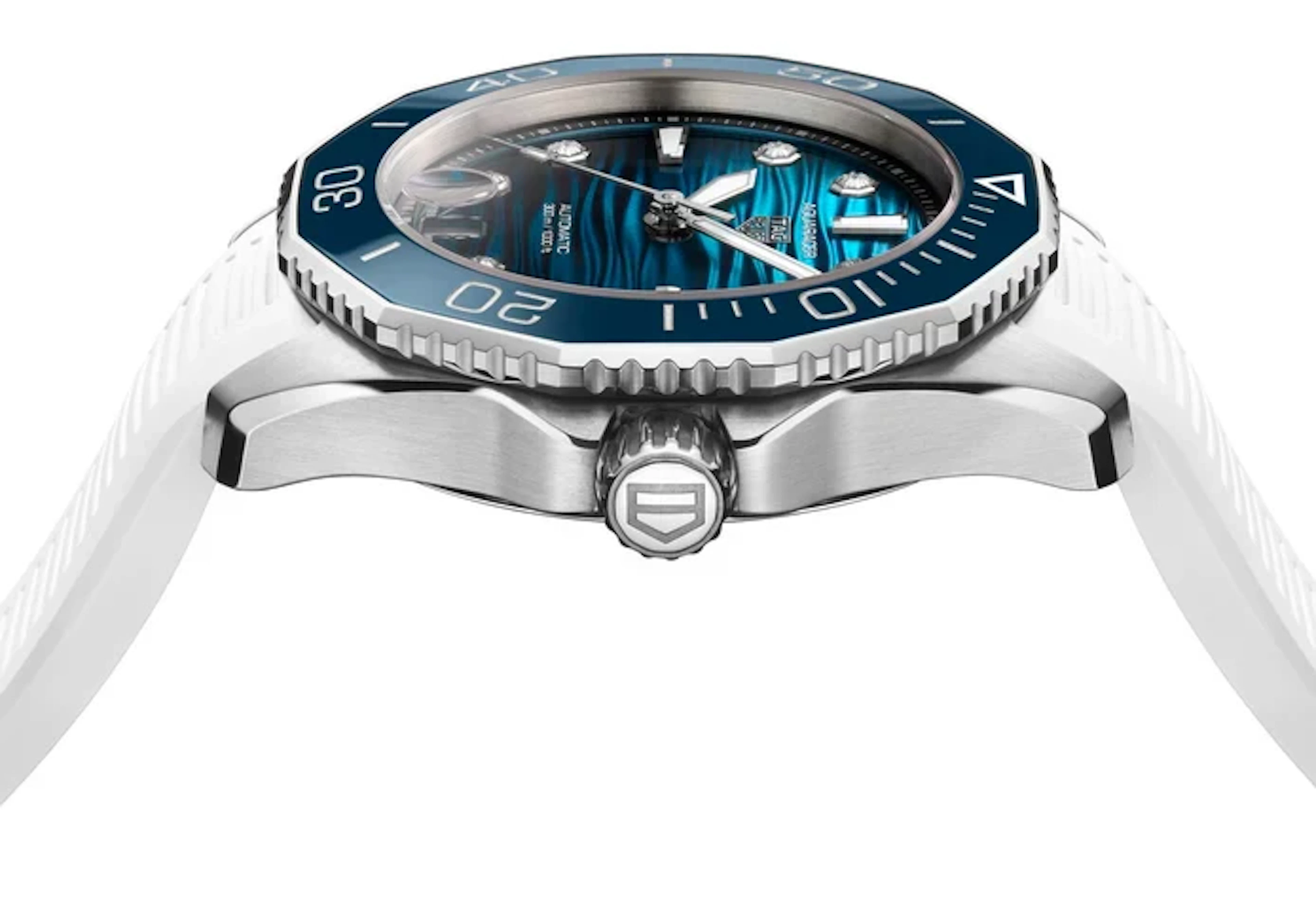 TAG Heuer Aquaracer Professional 300 Date Blue dial 36mm WBP231N.FT6234 strap