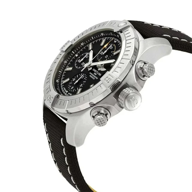 Breitling Avenger Chronograph Black Mens Watch 45mm Ref#A13317101B1X1