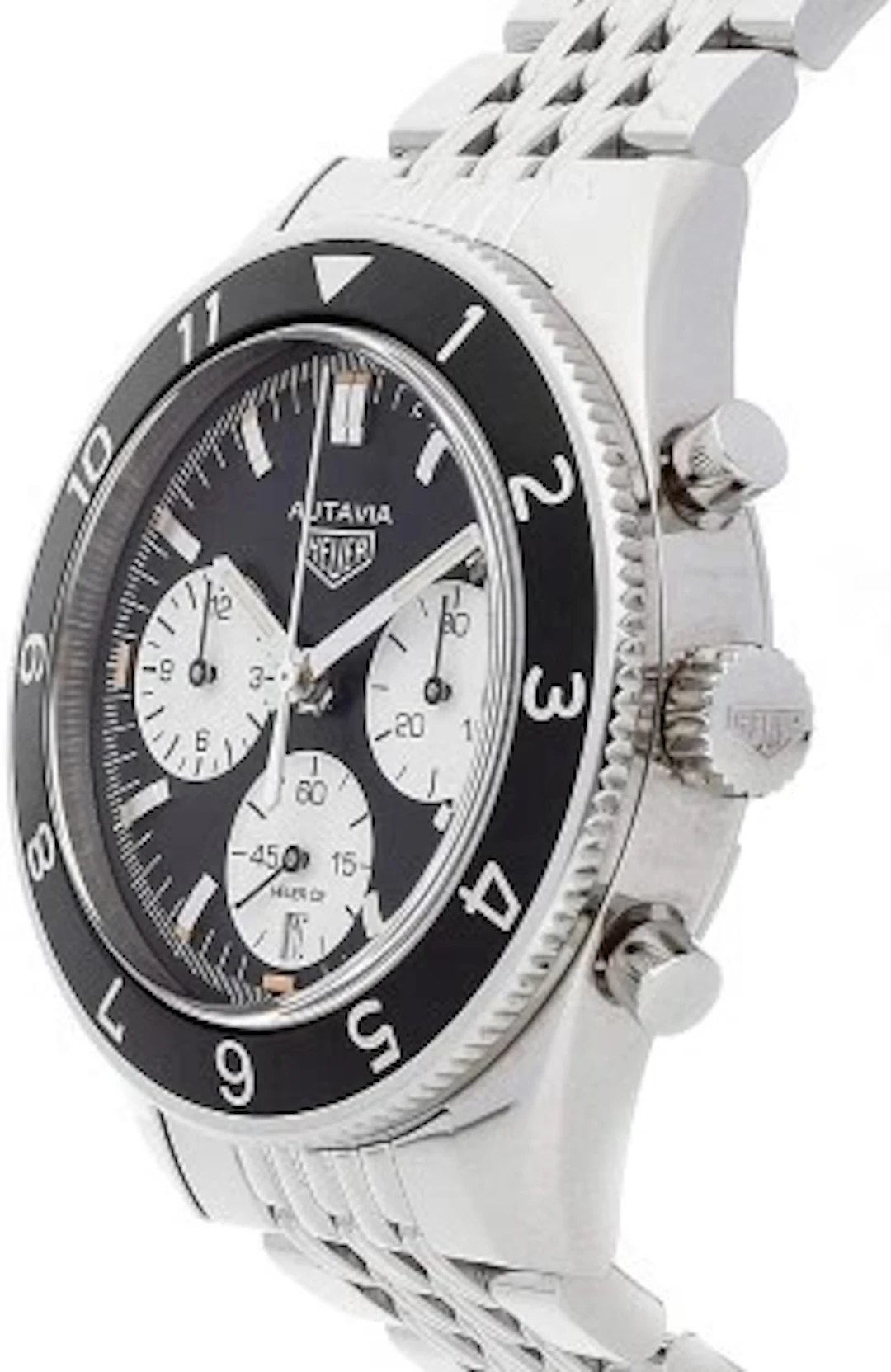 TAG Heuer Heritage Autavia Black dial Mens watch 42 CBE2110.BA0687