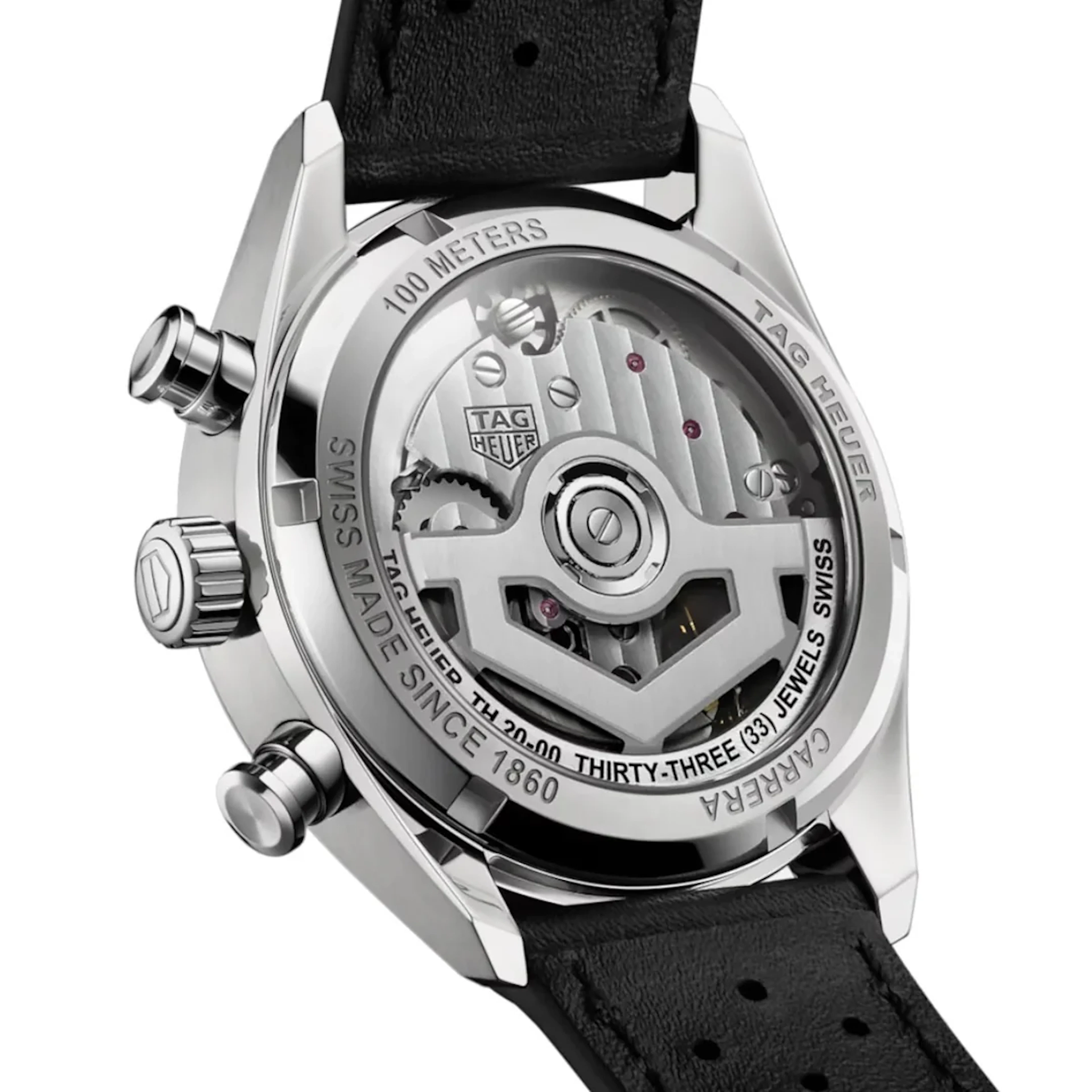 TAG Heuer Tag Heuer Carrera Chronograph 39mm Black dial CBS2210.FC6534