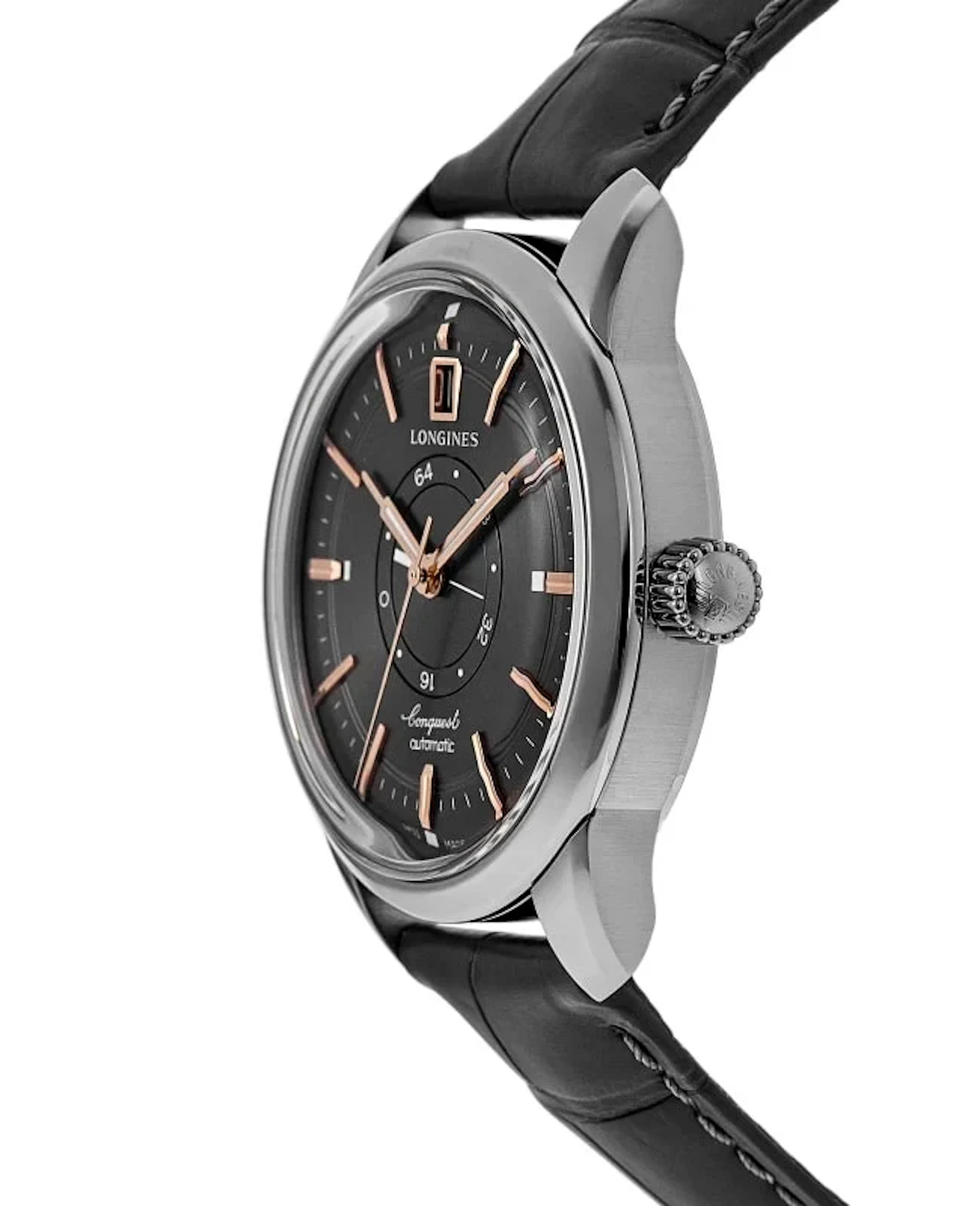 Longines Conquest Heritage Central Power Reserve Grey dial 38mm L1.648.4.62.2