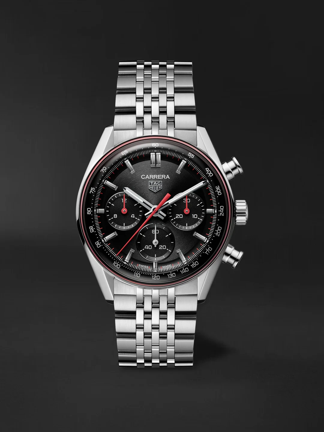 TAG Heuer Carrera Chronograph Blk dial 41mm CBS2114.BA0053 Bracelet