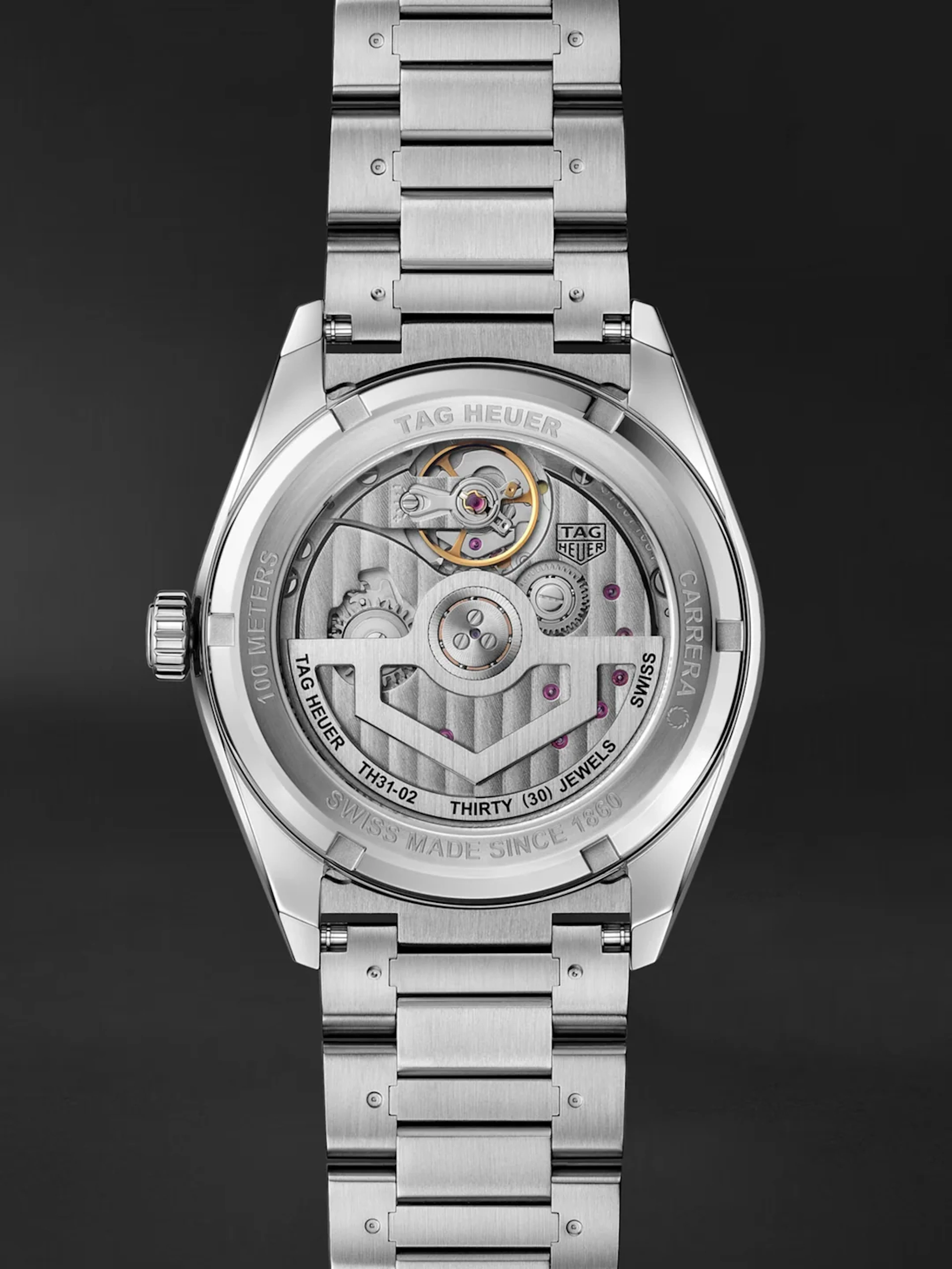 TAG Heuer Carrera Day-date Green dial 41mm WDA2115.BA0043 Bracelet