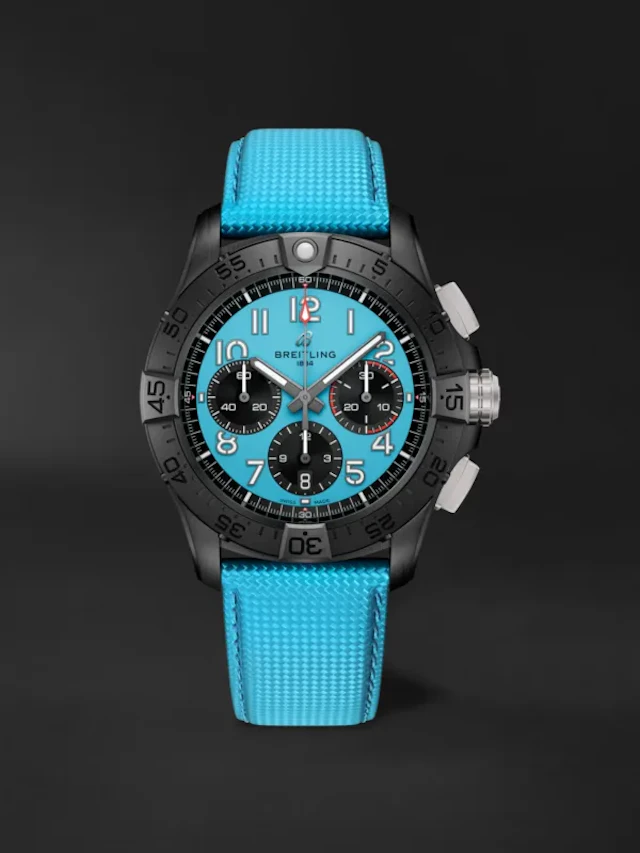 Breitling B01 Chronograph 42 Night Mission Avenger Turq SB0146101L1X1