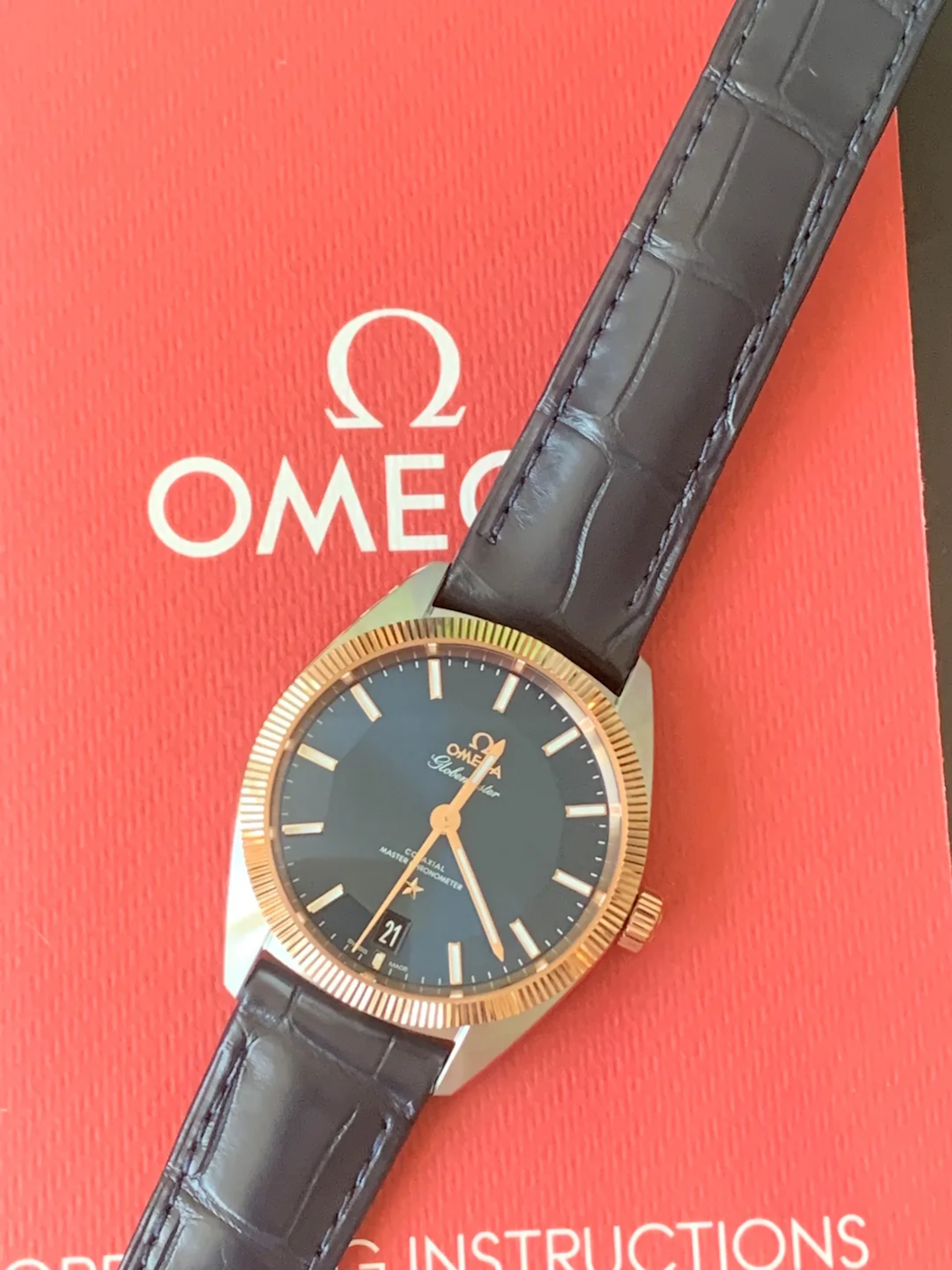 Omega Constellation Globemaster Sedna Gold 39mm 130.23.39.21.03.001