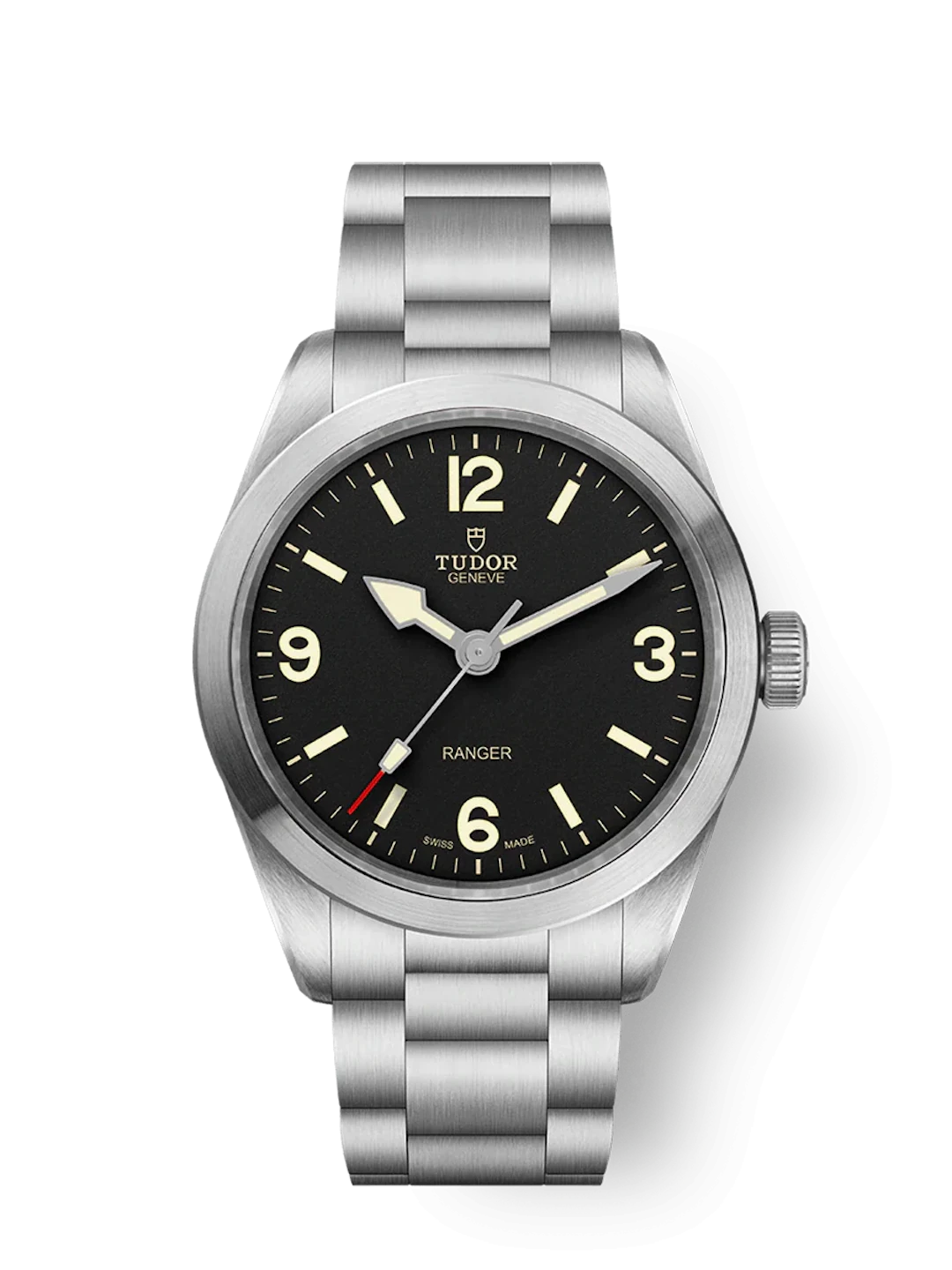 Tudor Ranger 39mm Black dial M79950-0001 with bracelet