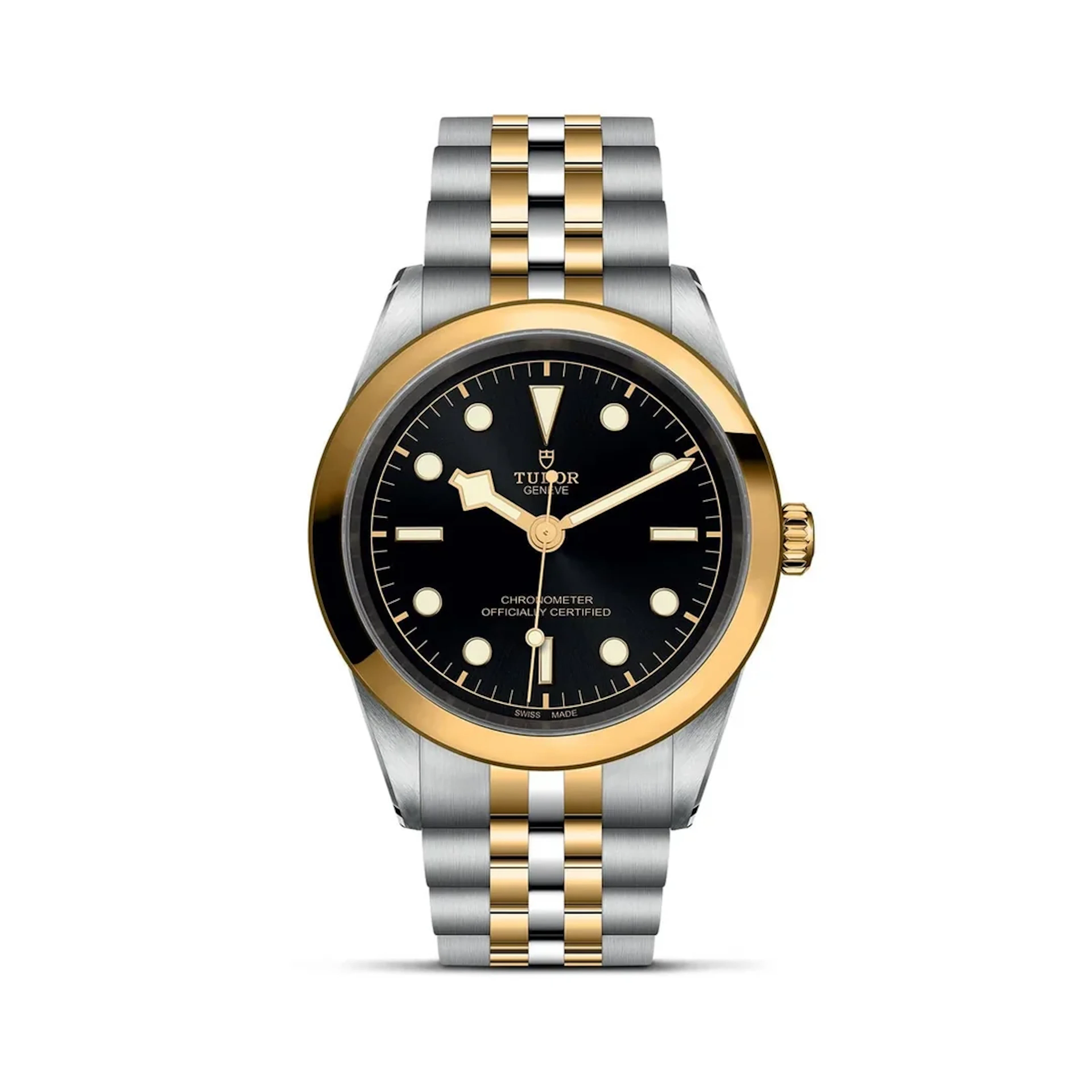 Tudor Black Bay Blk dial steel and gold 41mm M79683-0001 Bracelet