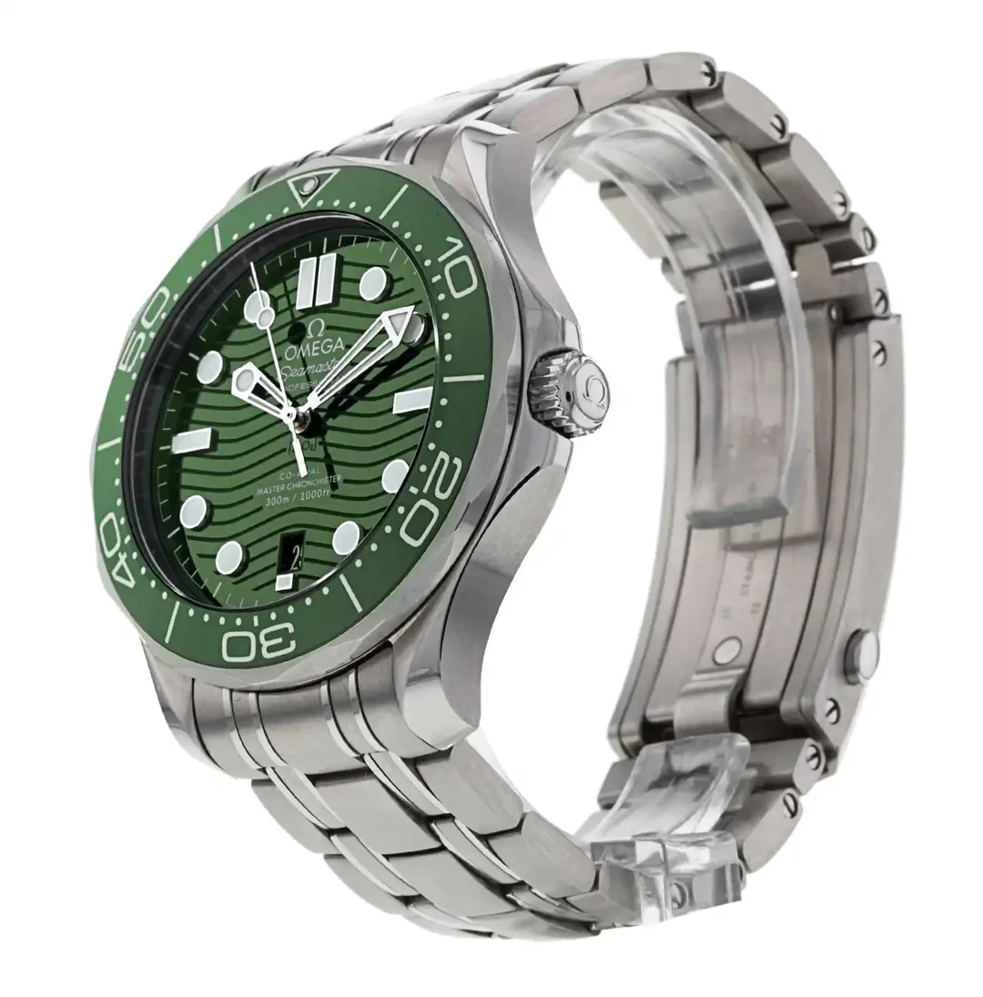 Omega Seamaster Co‑axial Green Diver 300m 42mm 210.30.42.20.10.001