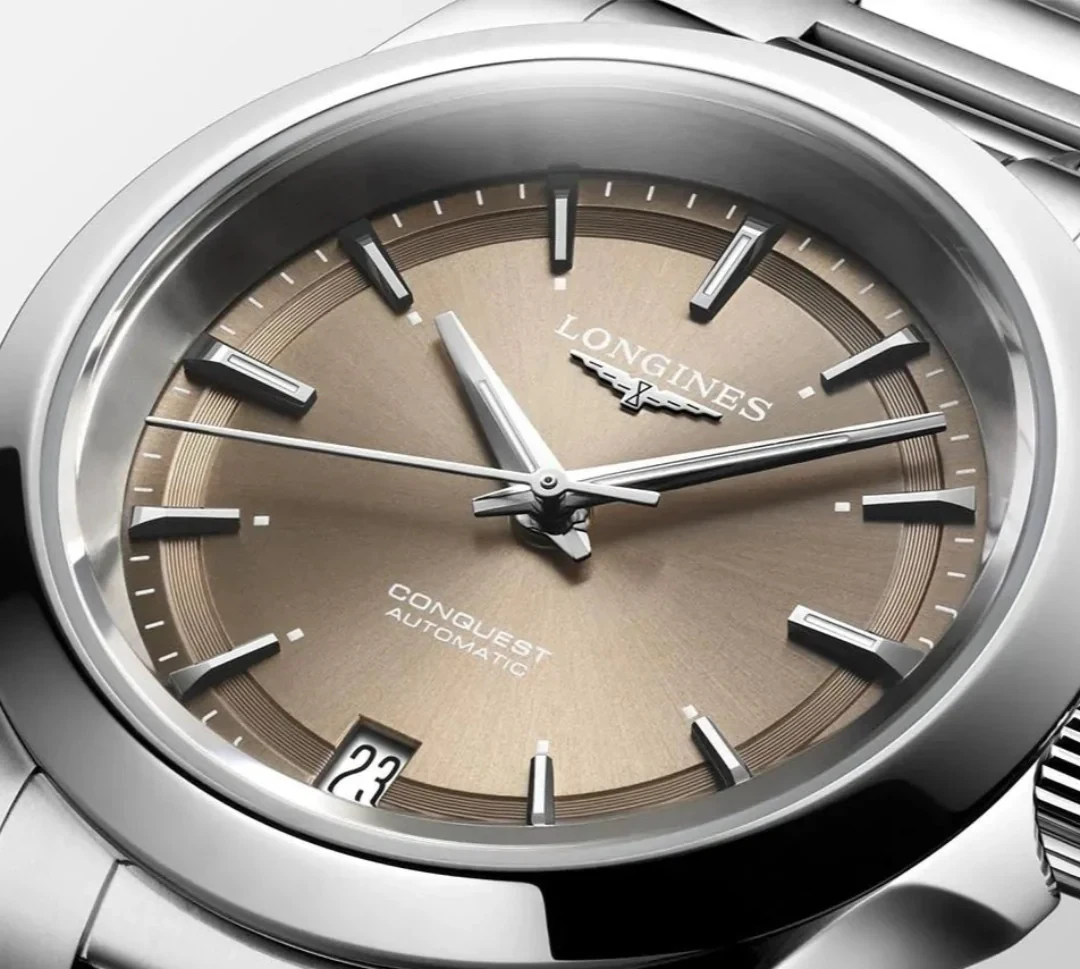 Longines Conquest Automatic Brown dial 34mm L3.430.4.62.6