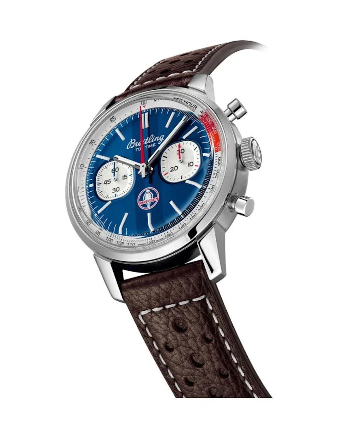 Breitling Top Time B01 Shelby Blue dial Mens watch 41 AB01763A1C1X1