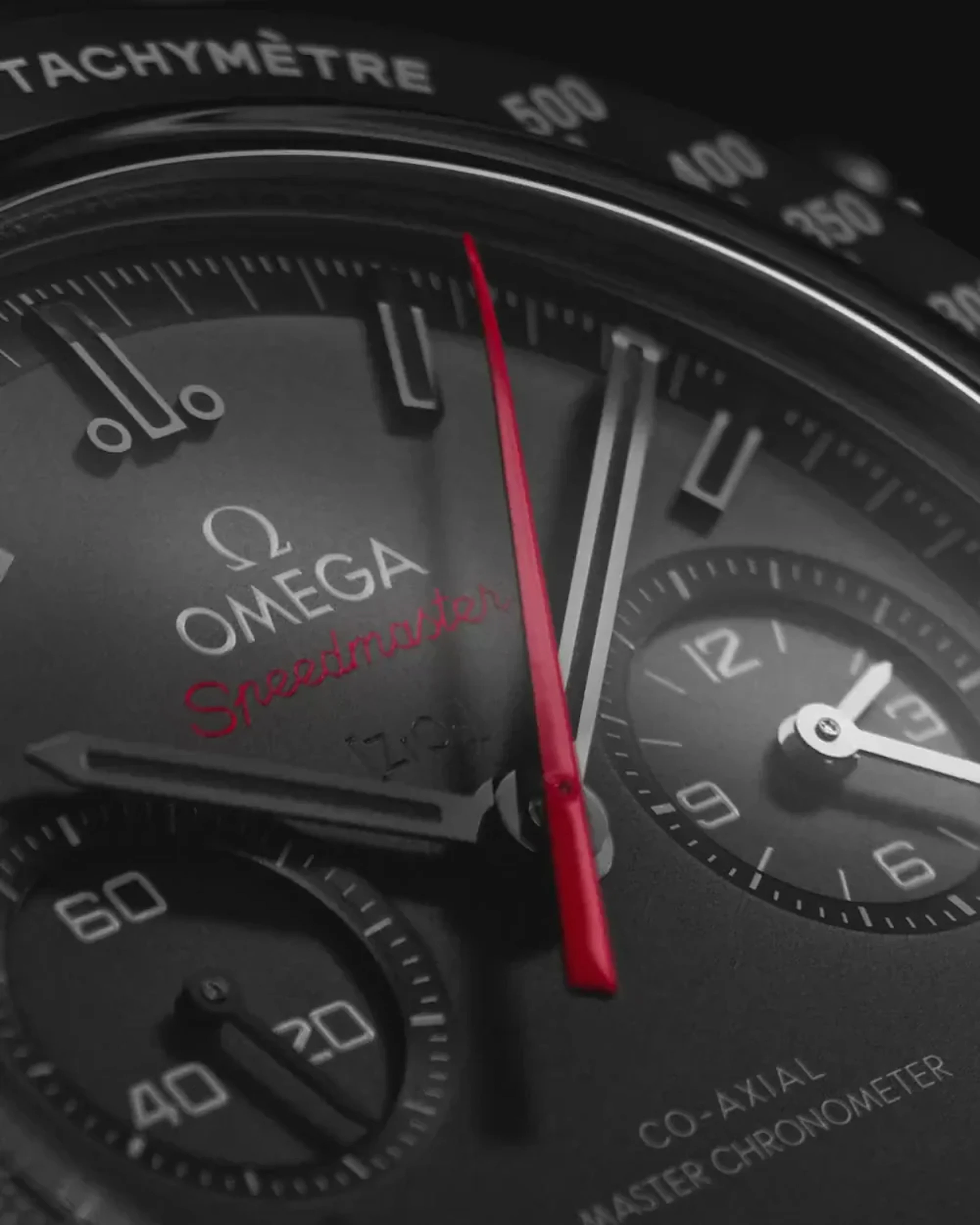 Omega Dark Side Of The Moon Speedmaster Rubber strap 44mm 310.92.44.51.01.001