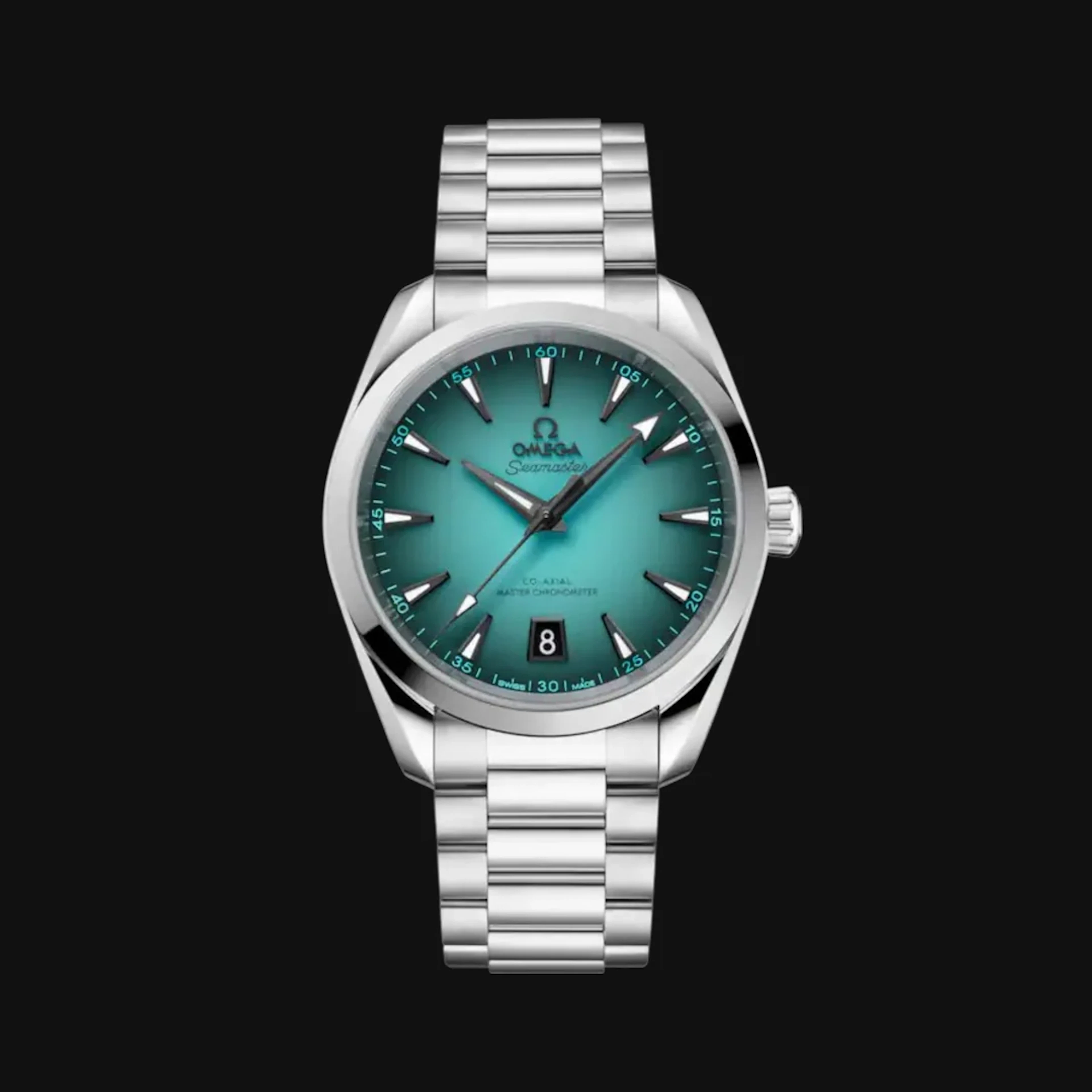 Omega Aqua Terra 150m Co-axial Chronometer Turquoise 38mm 220.10.38.20.03.005