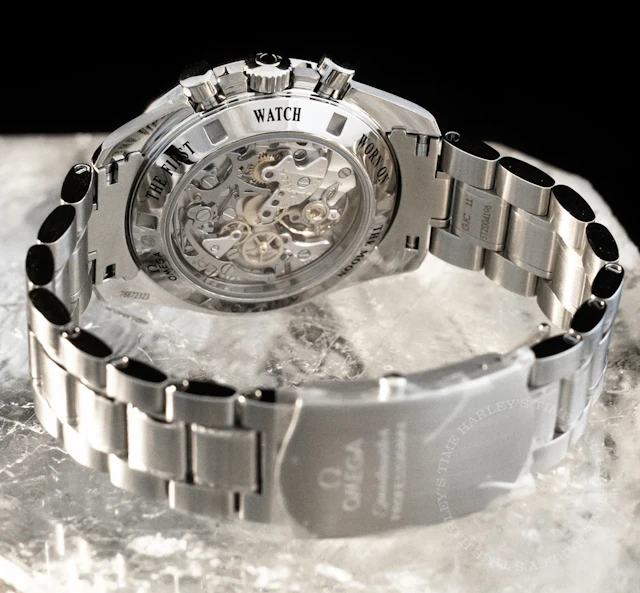 Omega Moonwatch Speedmaster Ref#311.30.42.30.01.006 42mm Sapphire Back bracelet