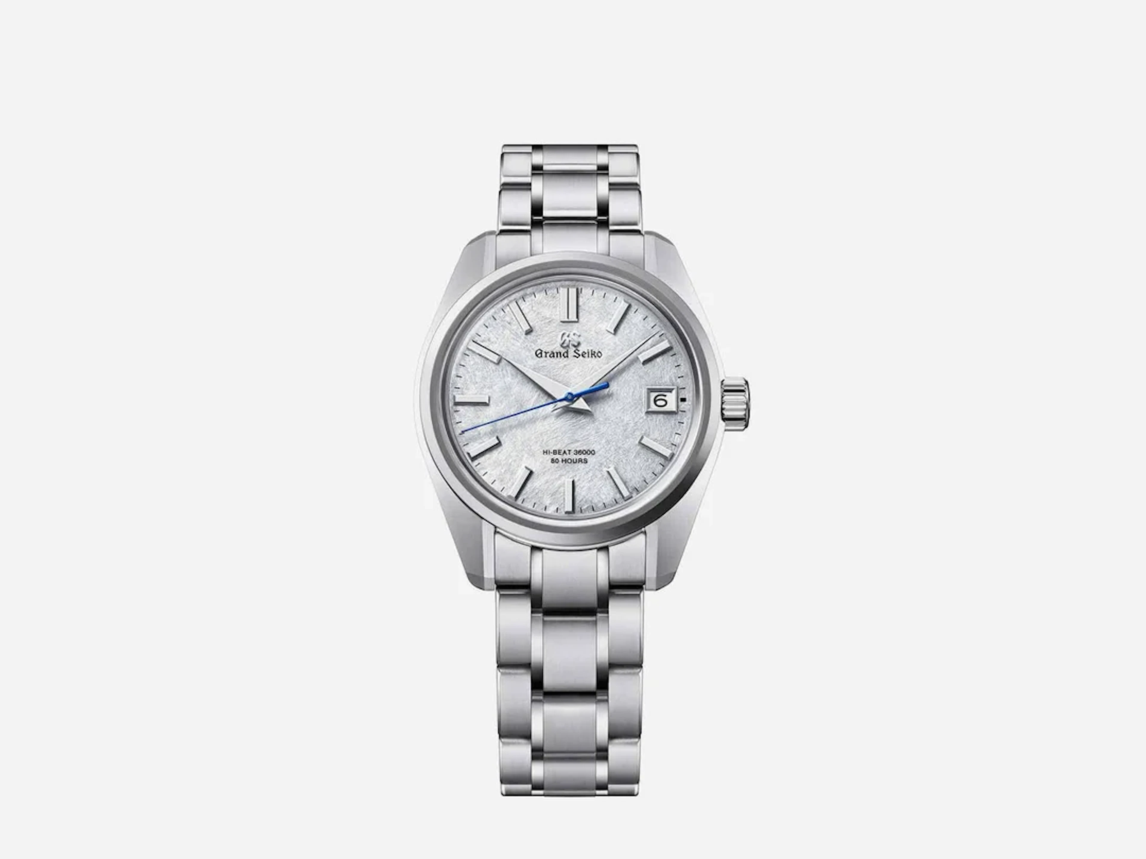Grand Seiko Heritage High Beat Ice Blue Mens Watch 40mm Ref#SLGH013