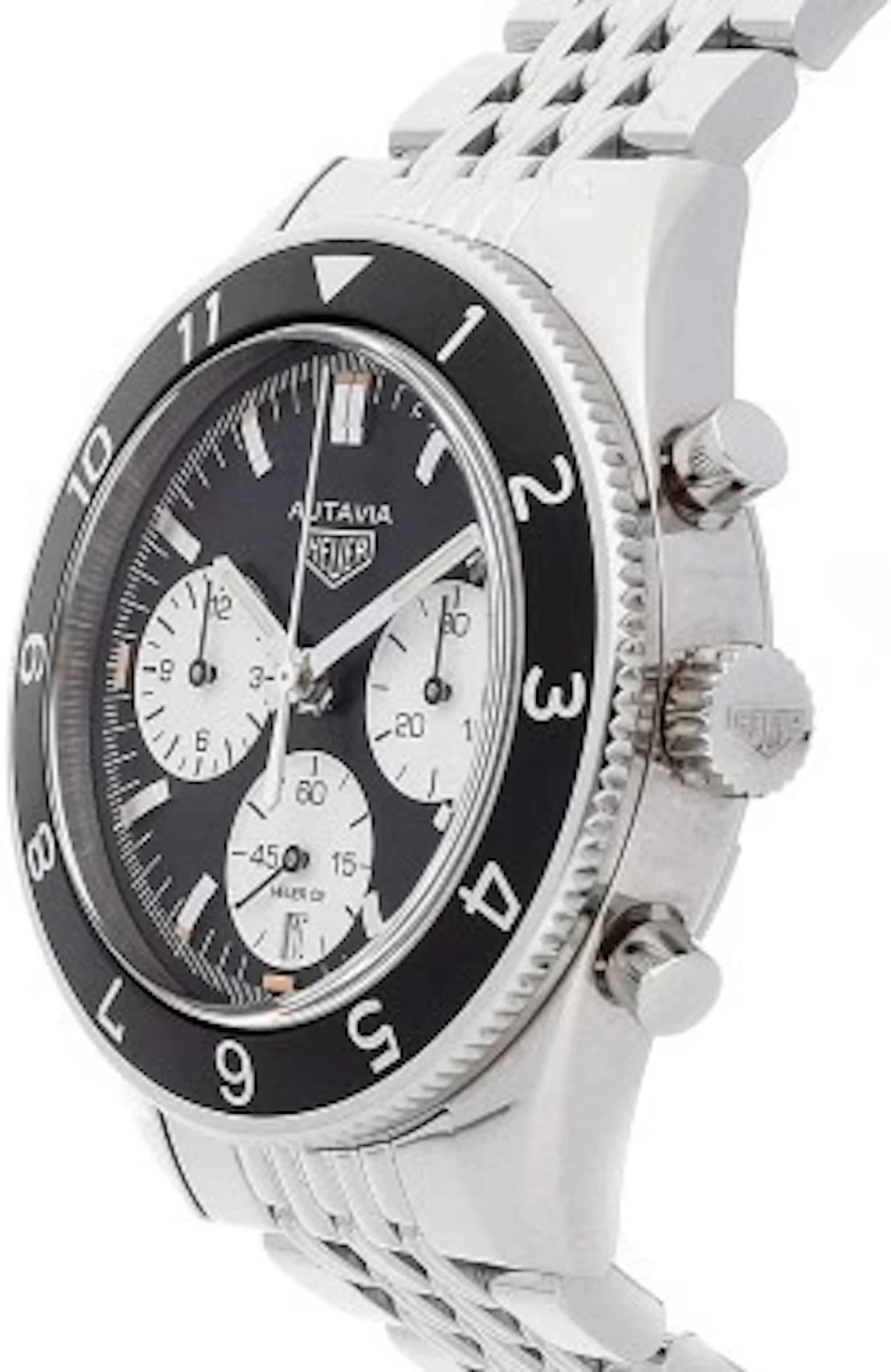 TAG Heuer Heritage Autavia Black dial Mens watch 42 CBE2110.BA0687