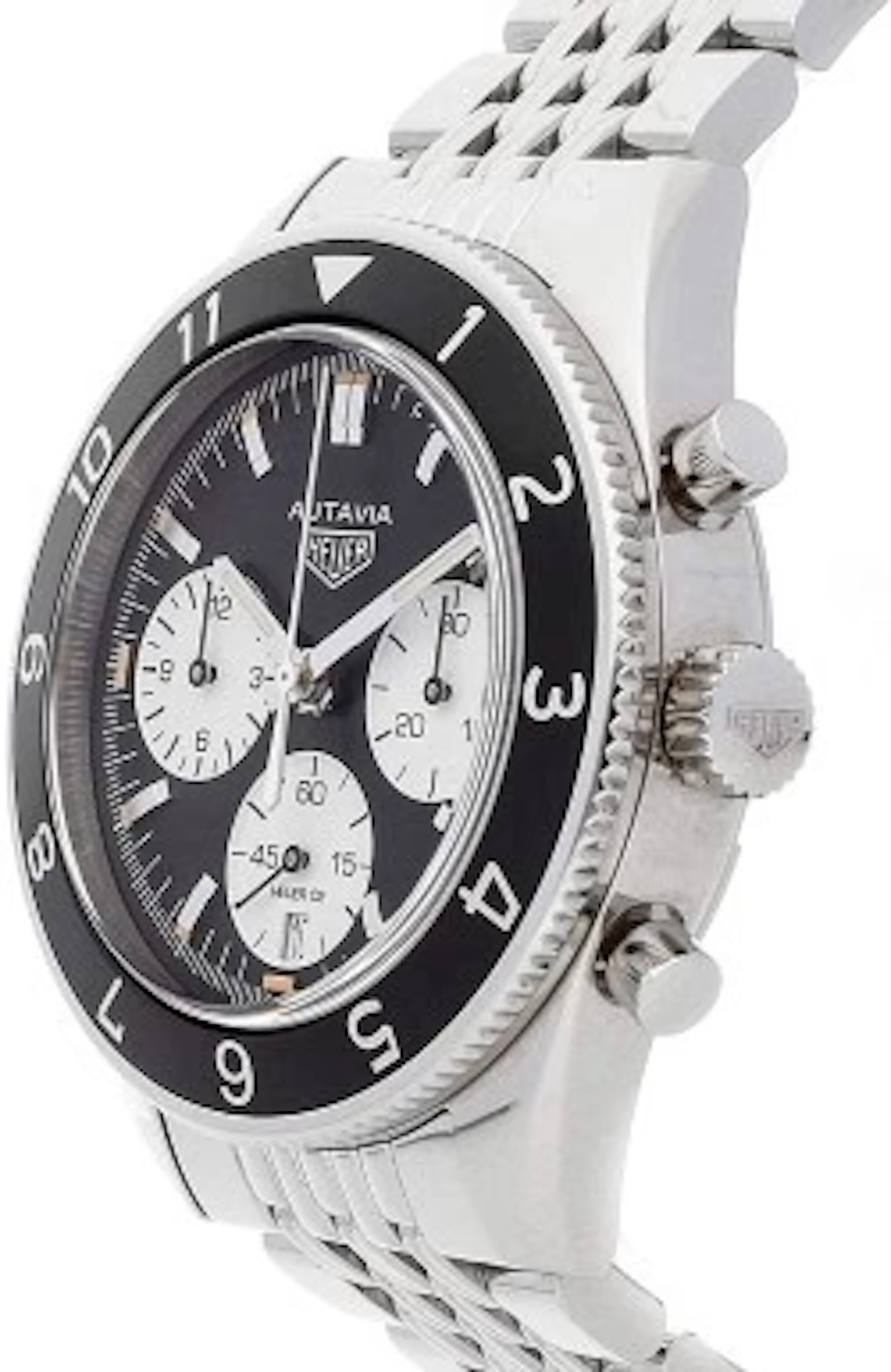 TAG Heuer Heritage Autavia Black dial Mens watch 42 CBE2110.BA0687