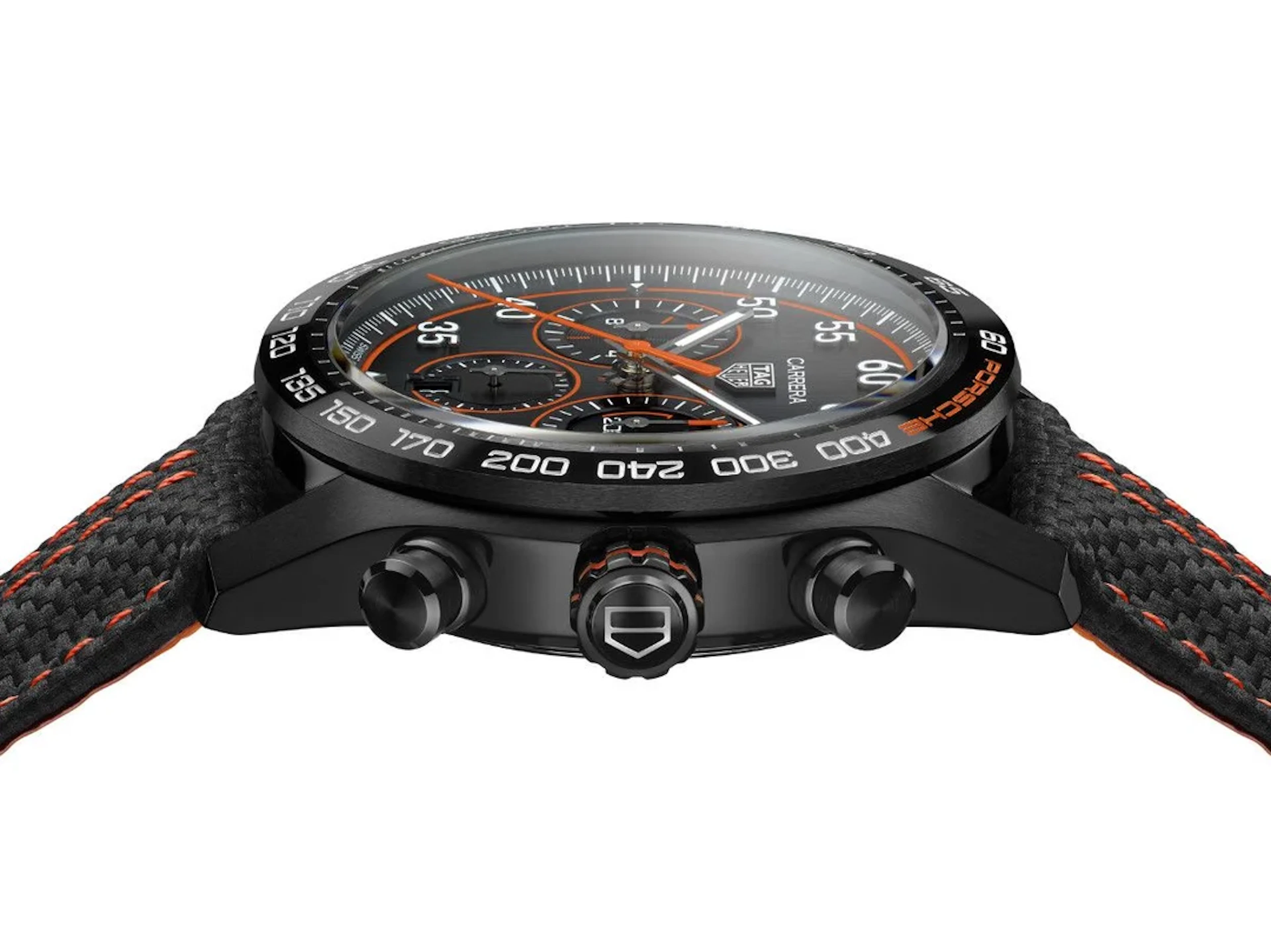 TAG Heuer Carrera Porsche Chronograph Mens Watch 44mm Ref#CBN2A1M.FC6526