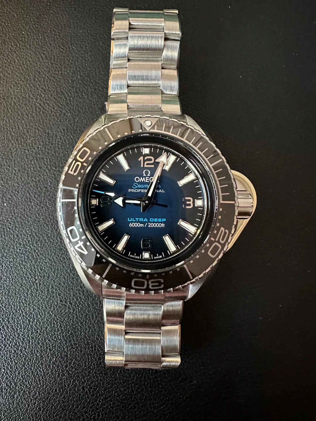 Omega Seamaster Planet Ocean 6000m Blue 45.5mm 215.30.46.21.03.001