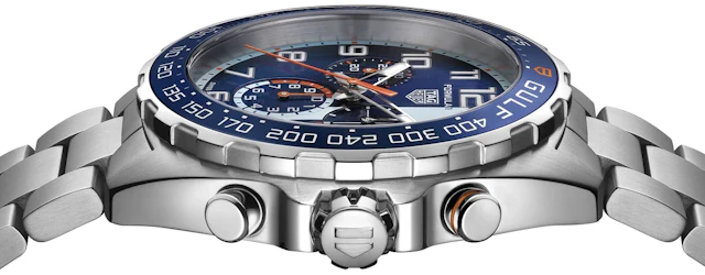 TAG Heuer Formula 1 Gulf Edition Blue dial Mens Watch 43 CAZ101AT.BA0842