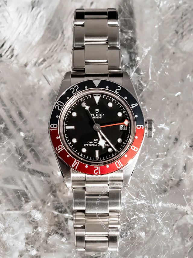 Tudor Black Bay HERITAGE Pepsi GMT Steel Bracelet Black dial 41 M79830RB-0001