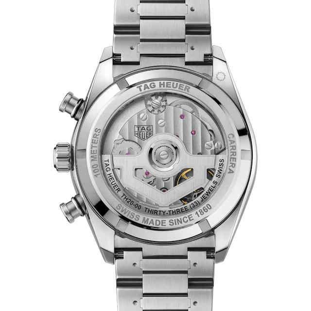 TAG Heuer Carrera Chronograph Sport Silver dial 42mm CDB2113.BA0054 Bracelet