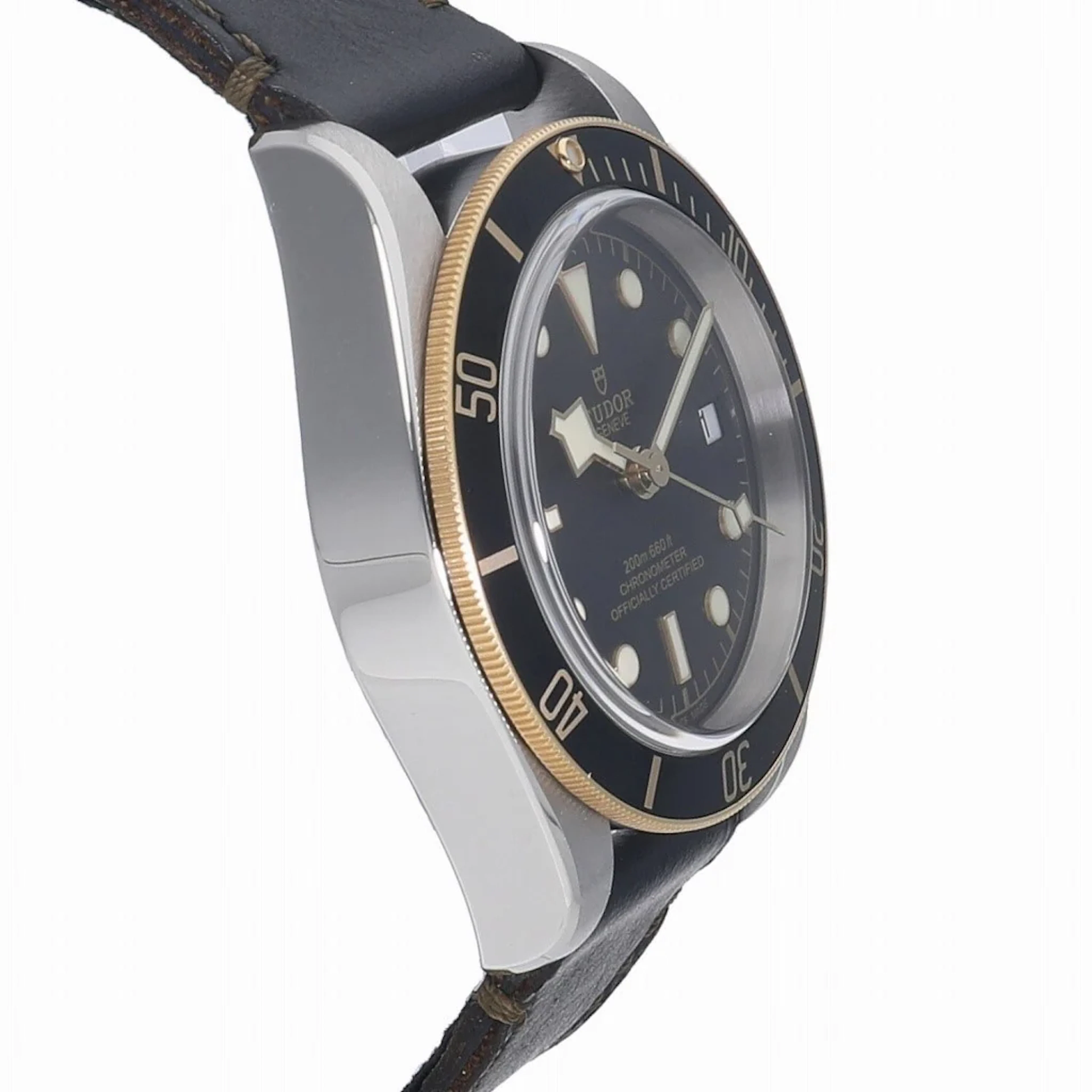 Tudor Black Bay S&G 41mm Heritage M79733N-0007 Leather Strap