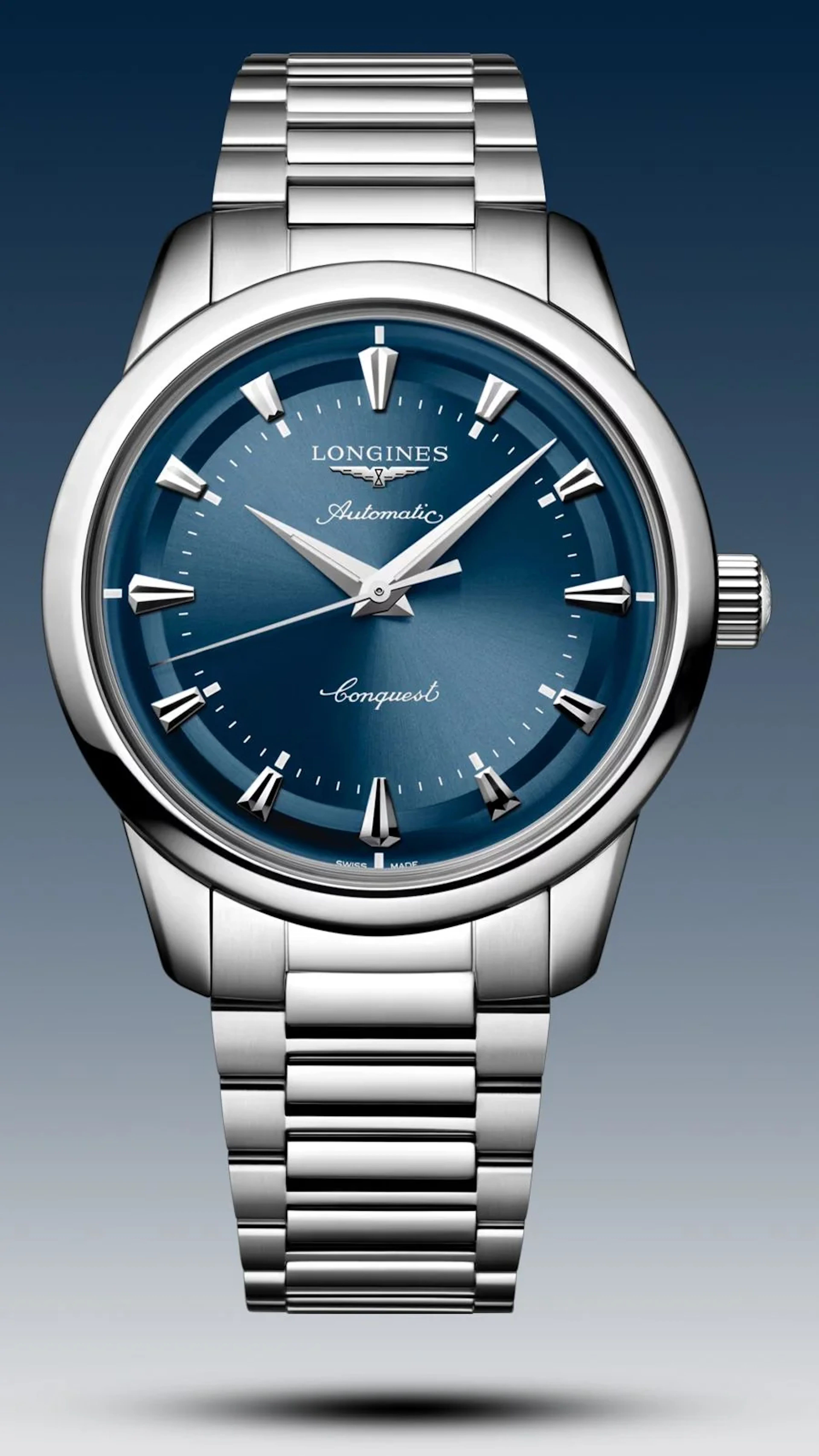 Longines Master Blue dial 40mm L1.650.4.92.6 Bracelet