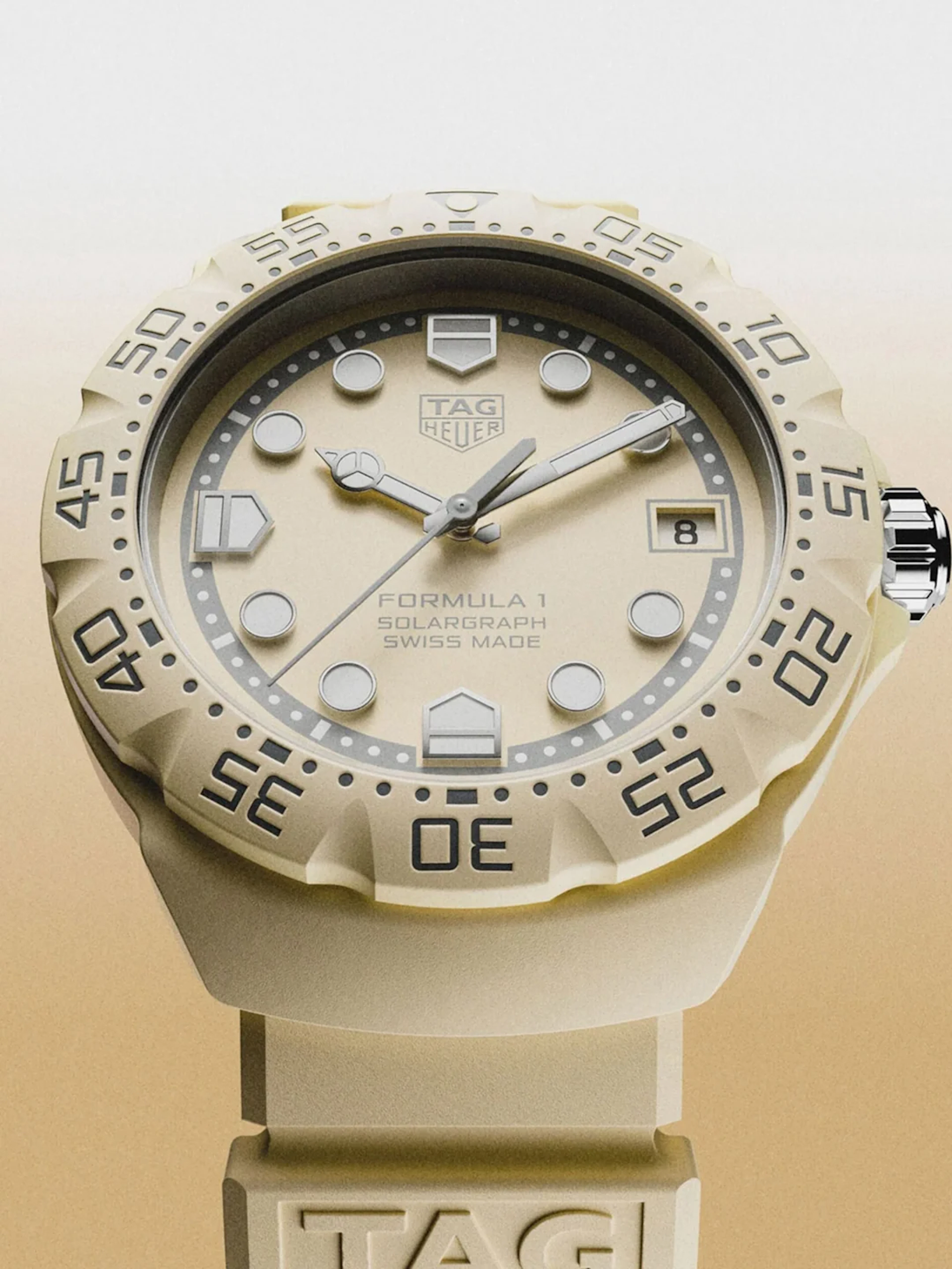 TAG Heuer Formula 1 Solargraph Solar Quartz, 38 mm, WBY1164.FT8114