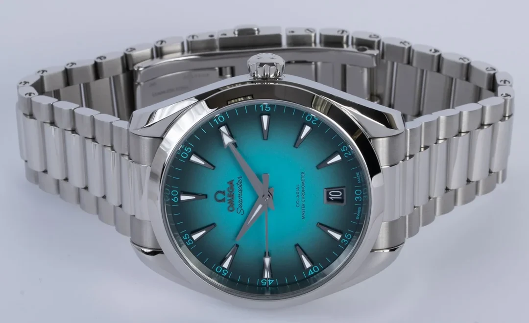 Omega Aqua Terra 150m Co-axial Chronometer Turquoise 41mm 220.10.41.21.03.006