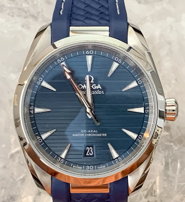 Omega Seamaster Aqua Terra Blue Chronometer 38mm 220.12.38.20.03.001