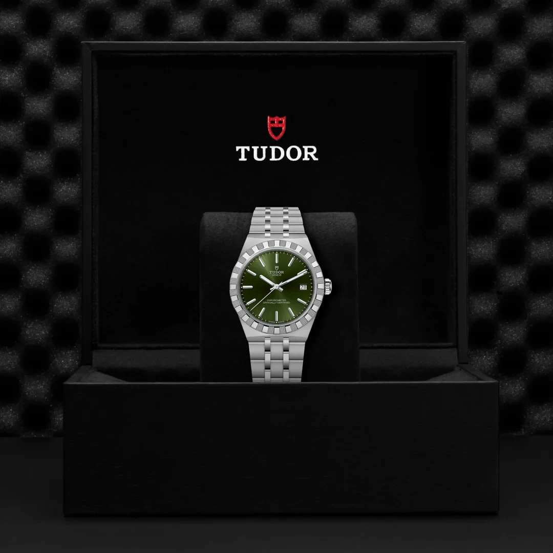 Tudor Royal Green dial 36mm M2836C1A0-0103 Bracelet T fit clasp