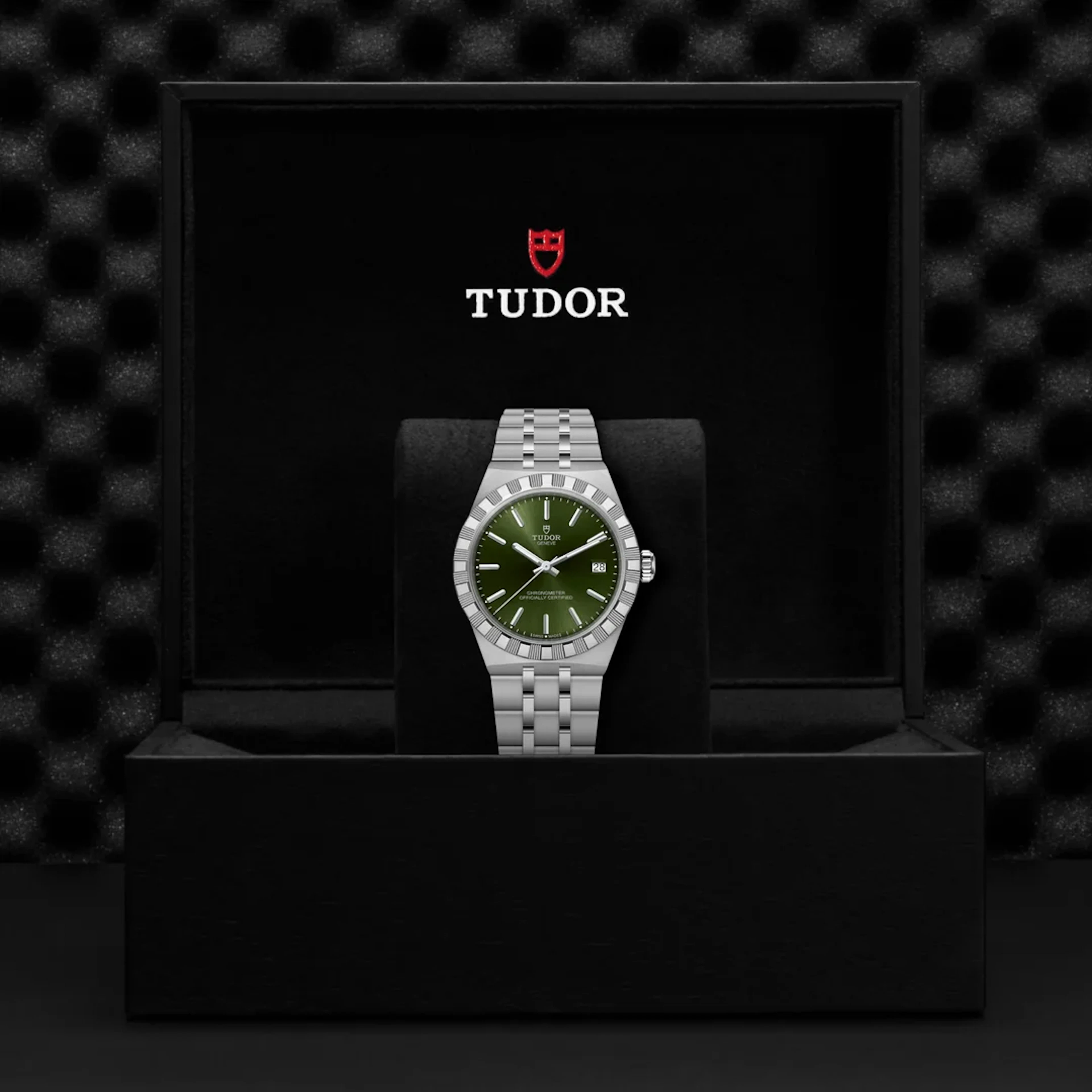 Tudor Royal Green dial 36mm M2836C1A0-0103 Bracelet T fit clasp