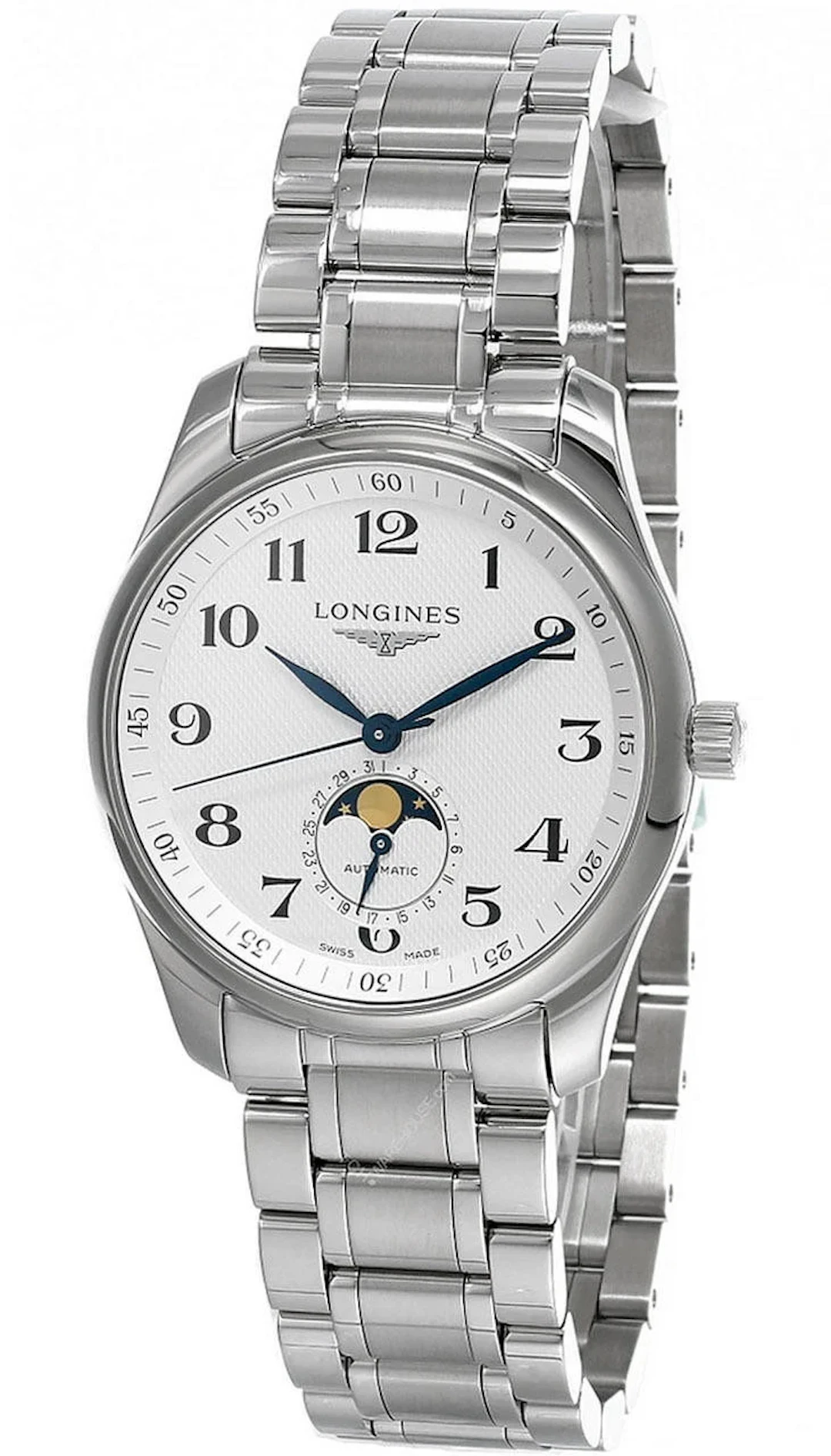 Longines Master Collection Moonphase Silver dial 40mm L2.909.4.78.6