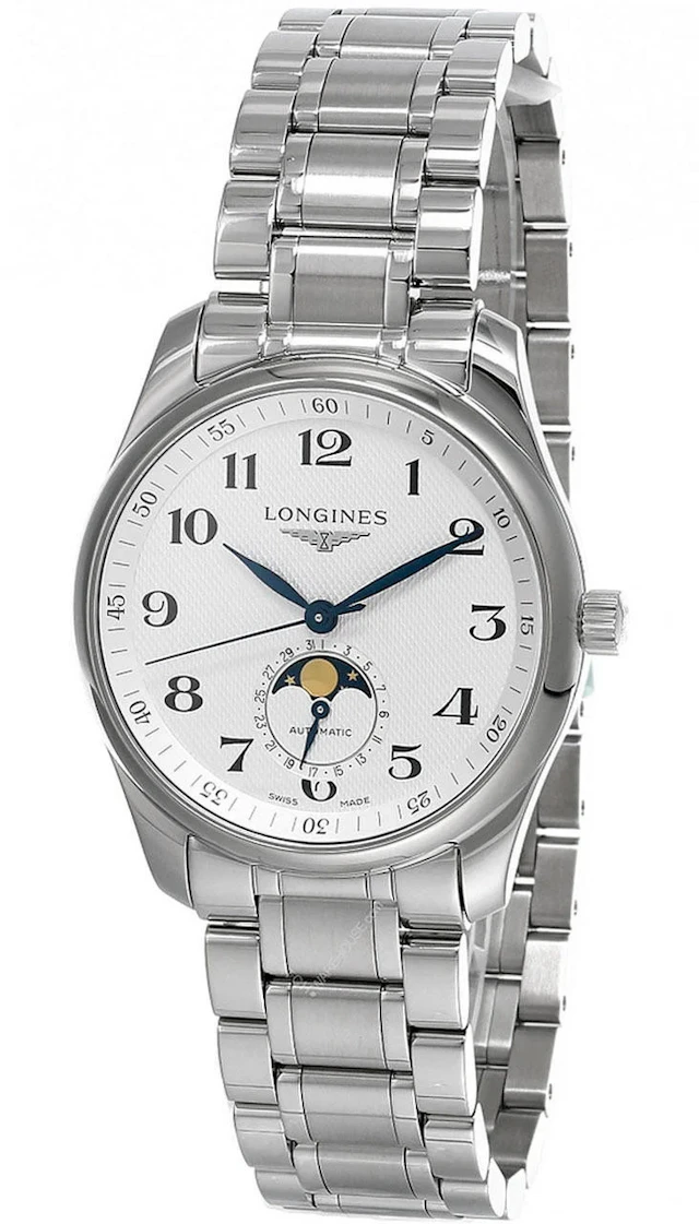 Longines Master Collection Moonphase Silver dial 40mm L2.909.4.78.6