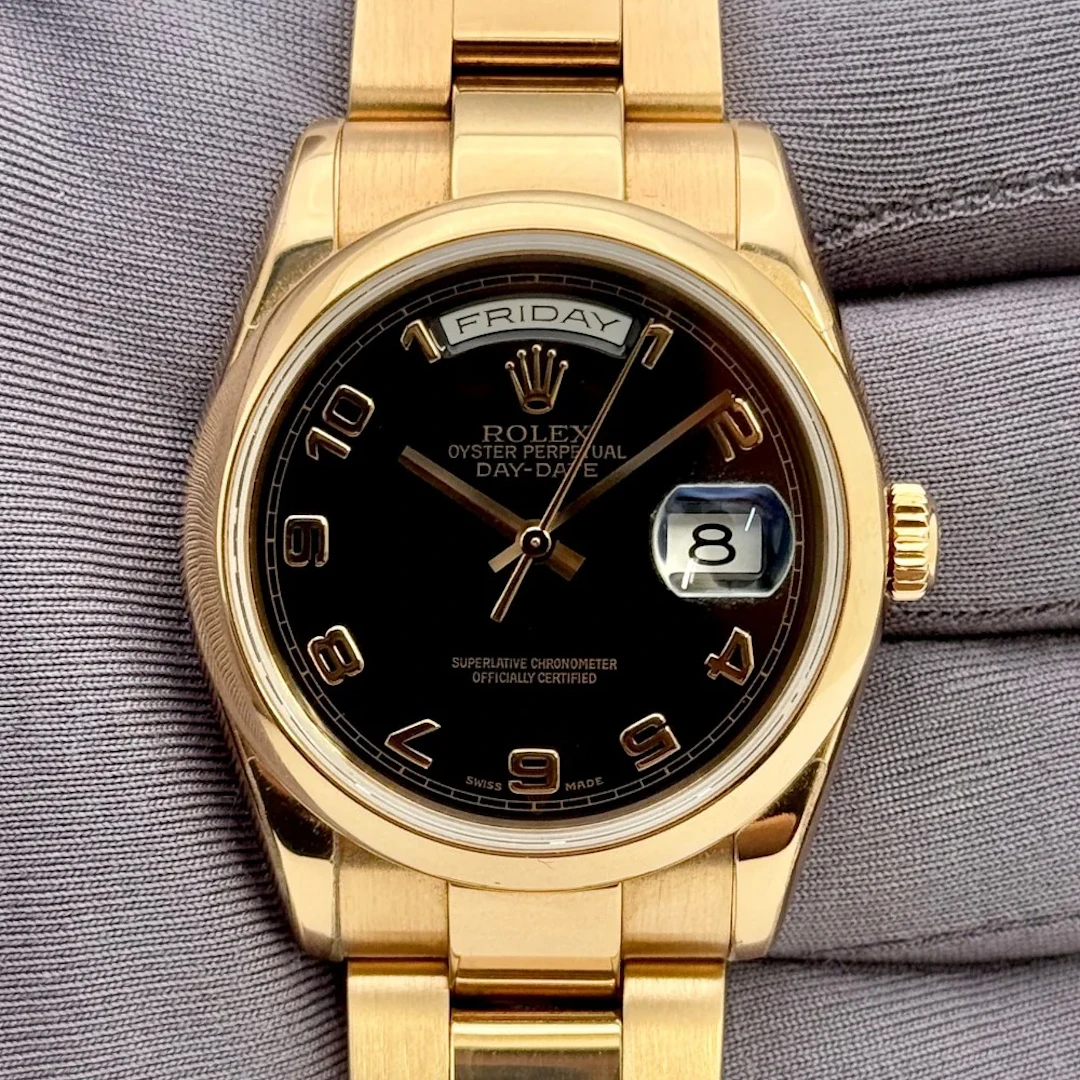 Rolex President 18k Rose Gold Men's 118205