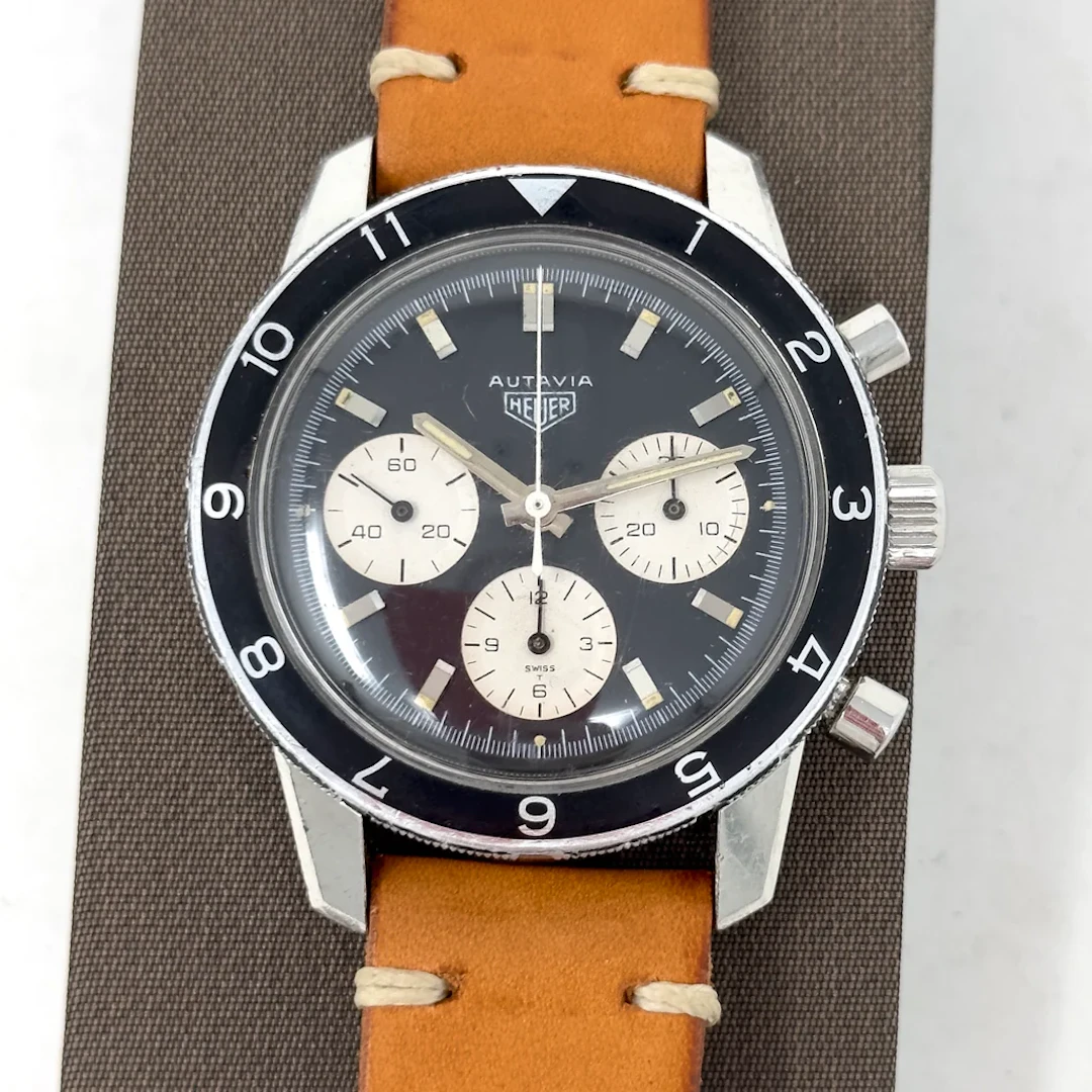 Autavia Heuer Chronograph Vintage Watch 2446