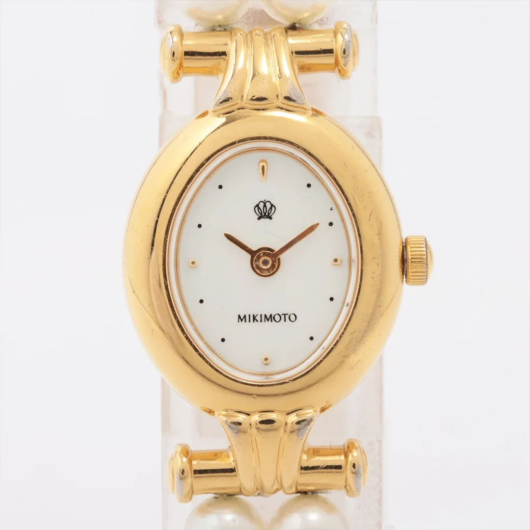 Mikimoto Vintage Ladies Pearl Watch