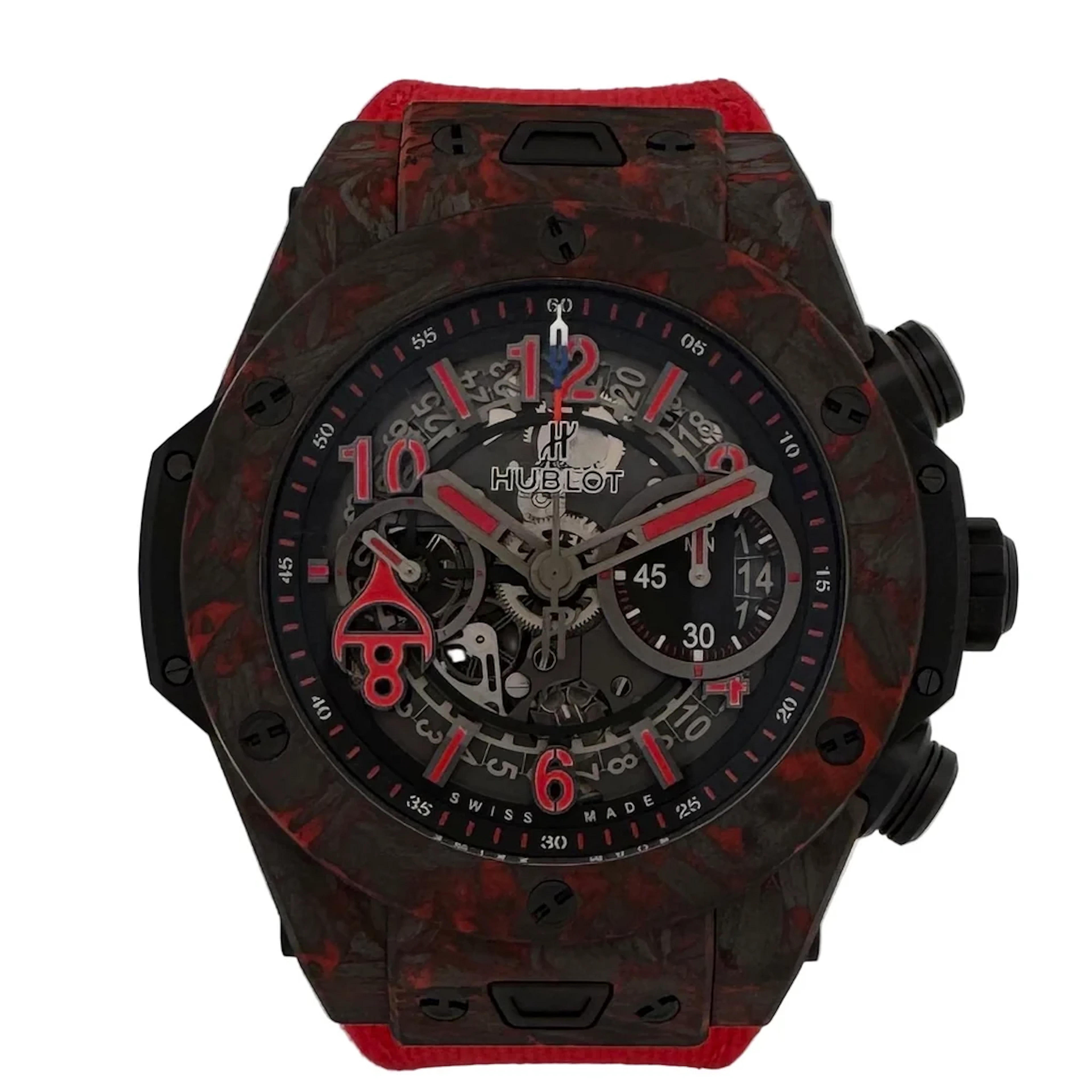 Hublot Big Bang Unico Chronograph Red Carbon Alex Ovechkin 411.QV.1123.NR.OVK21