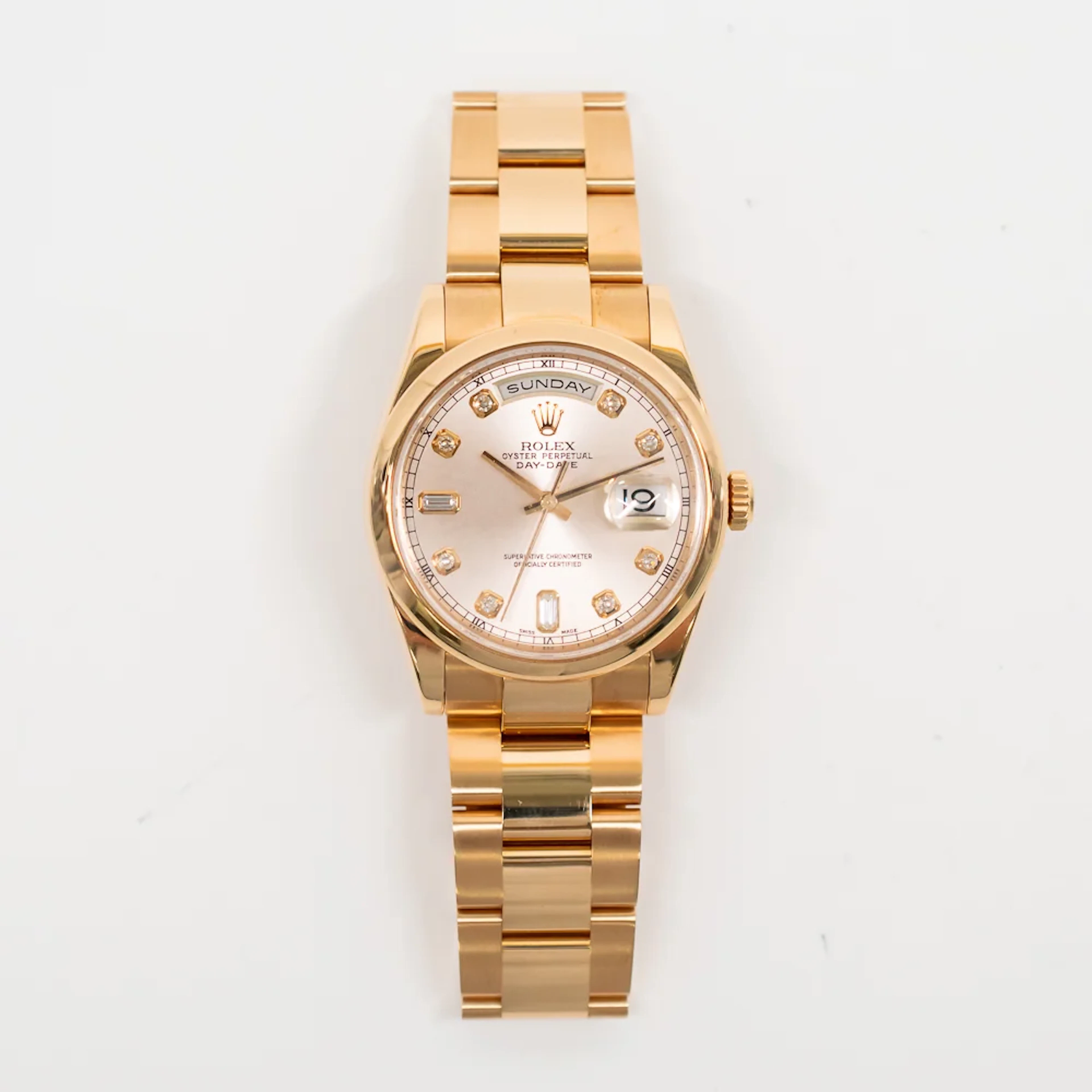 Rolex President Men's Day Date 118205