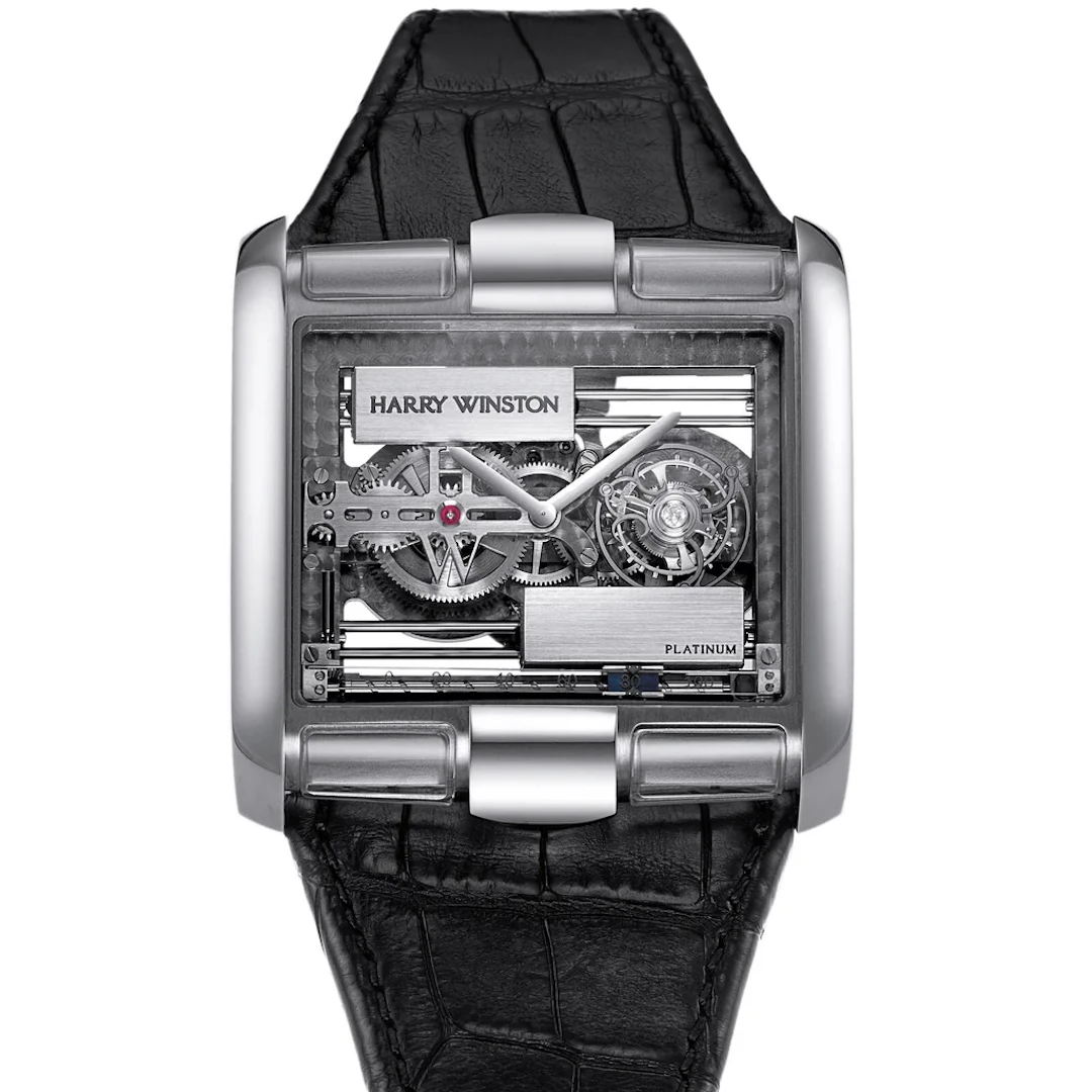 Harry Winston Tourbillon Glissiere 'Montecristo' Openworks 350/MATWL
