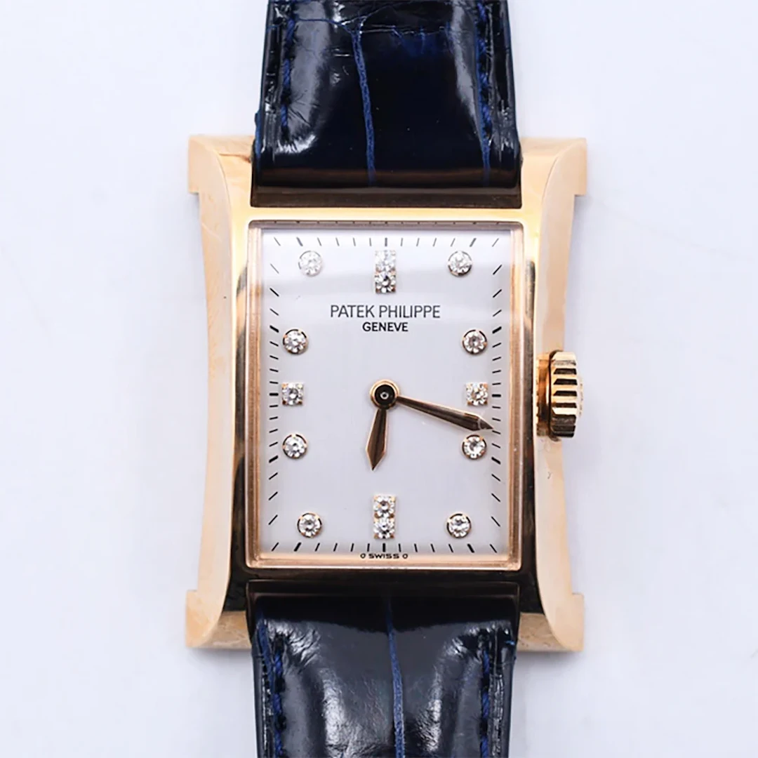 Patek Philippe Pagoda 4900J 18k Yellow Gold Diamond Watch