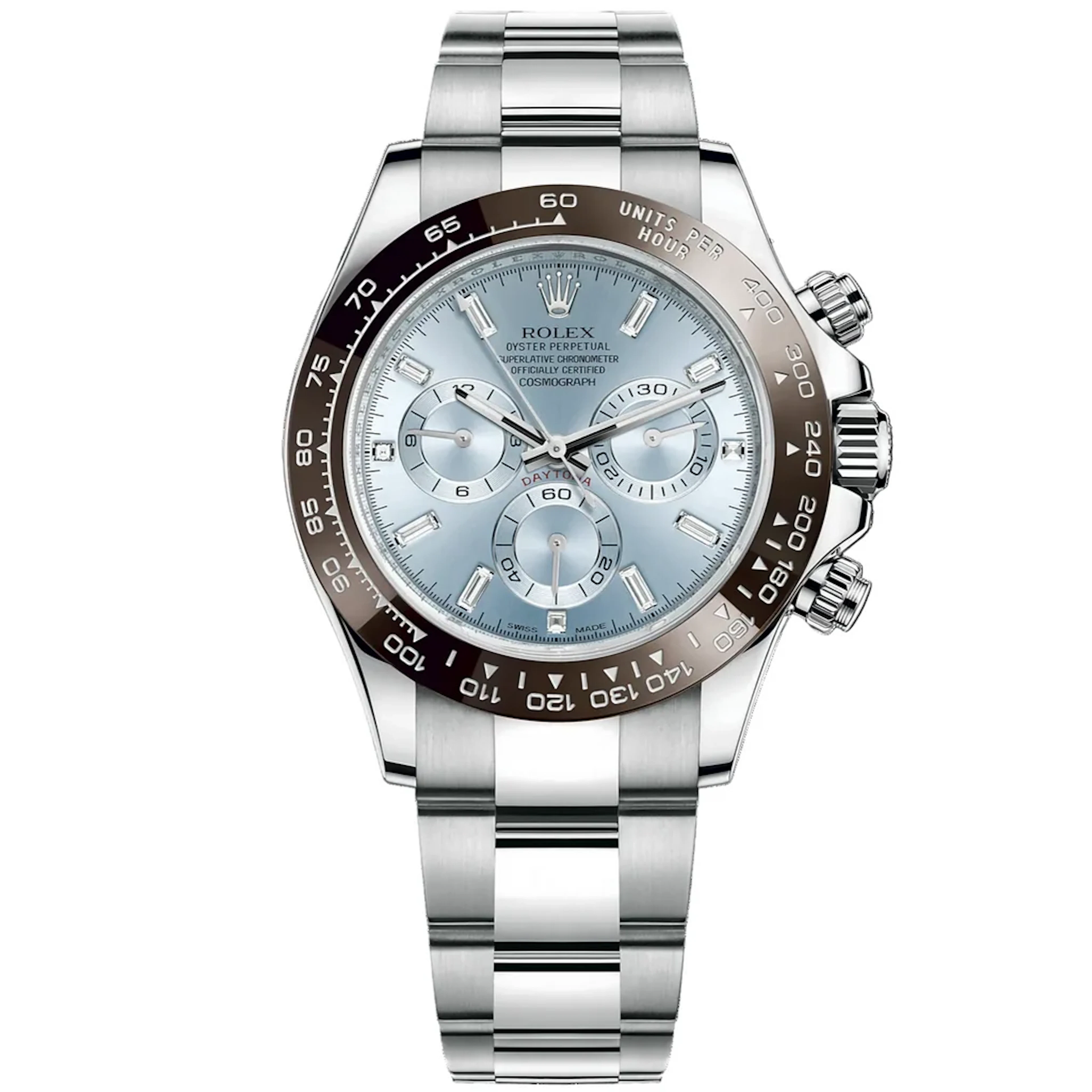 Rolex Daytona Ice Blue Diamond Dial 116506