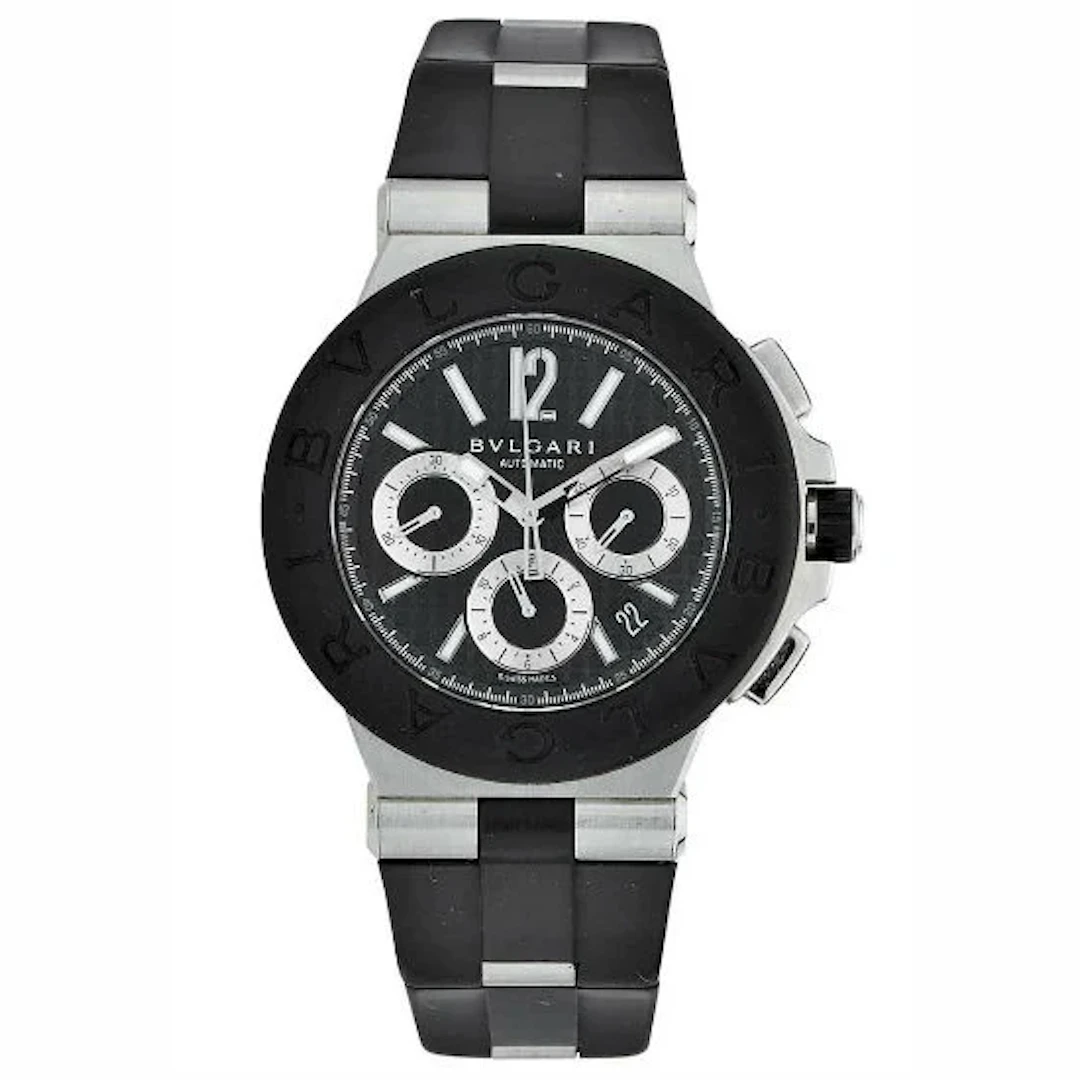 Bvlgari Diagono Men's Chronograph DG42SVCH Pre-Owned