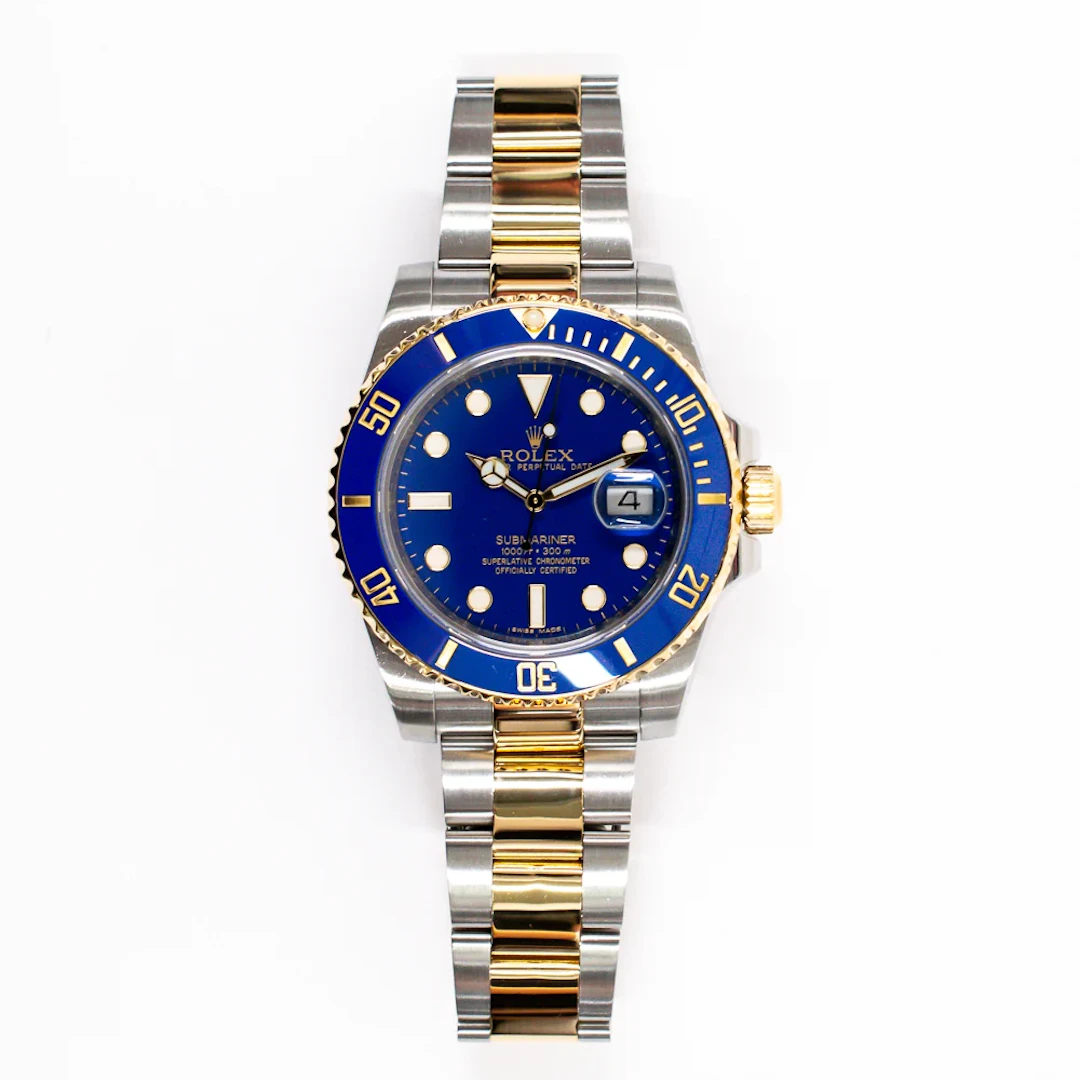 Rolex Submariner Two Tone Blue 116613LB