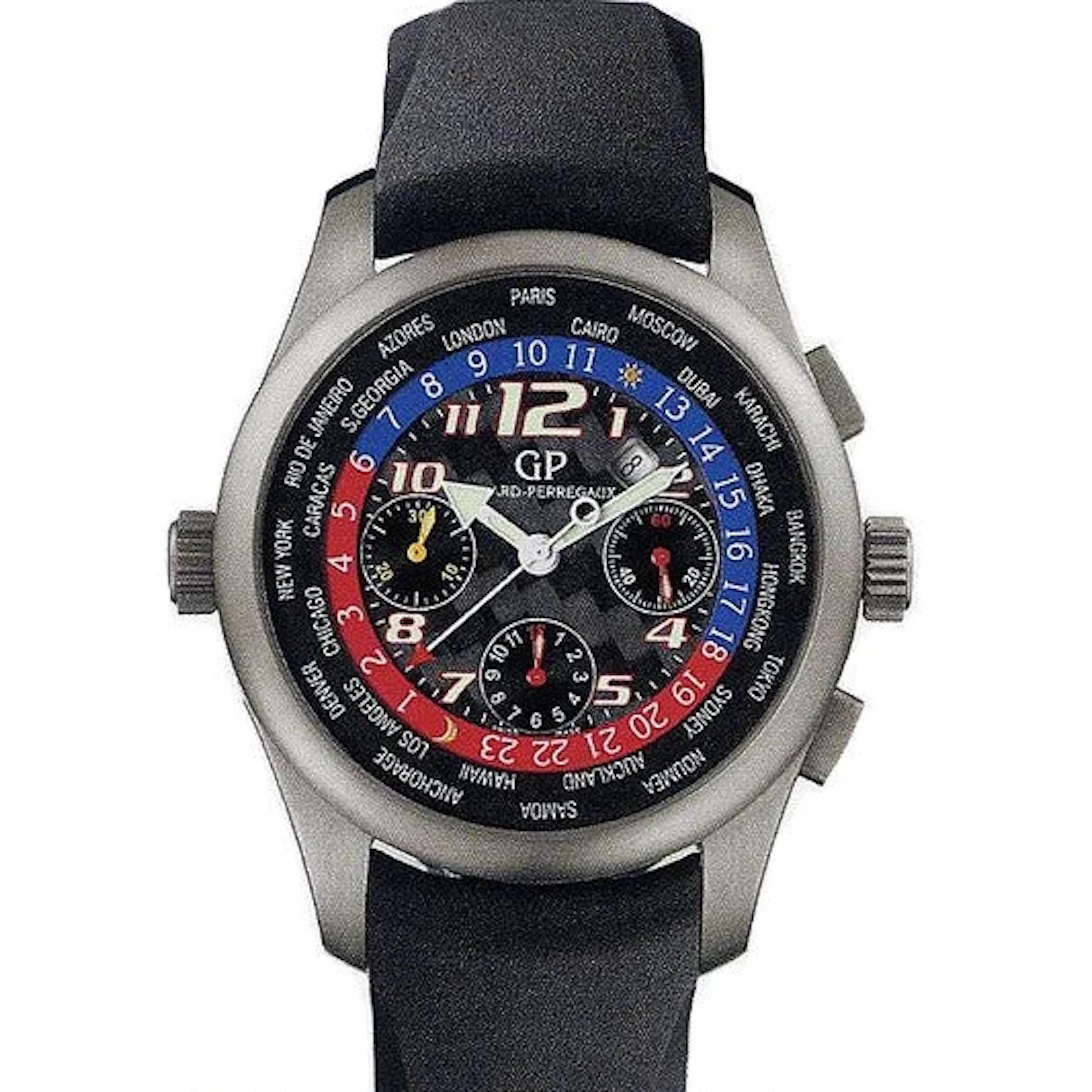 Girard Perregaux World Timer Titanium 49800-021-66-56A