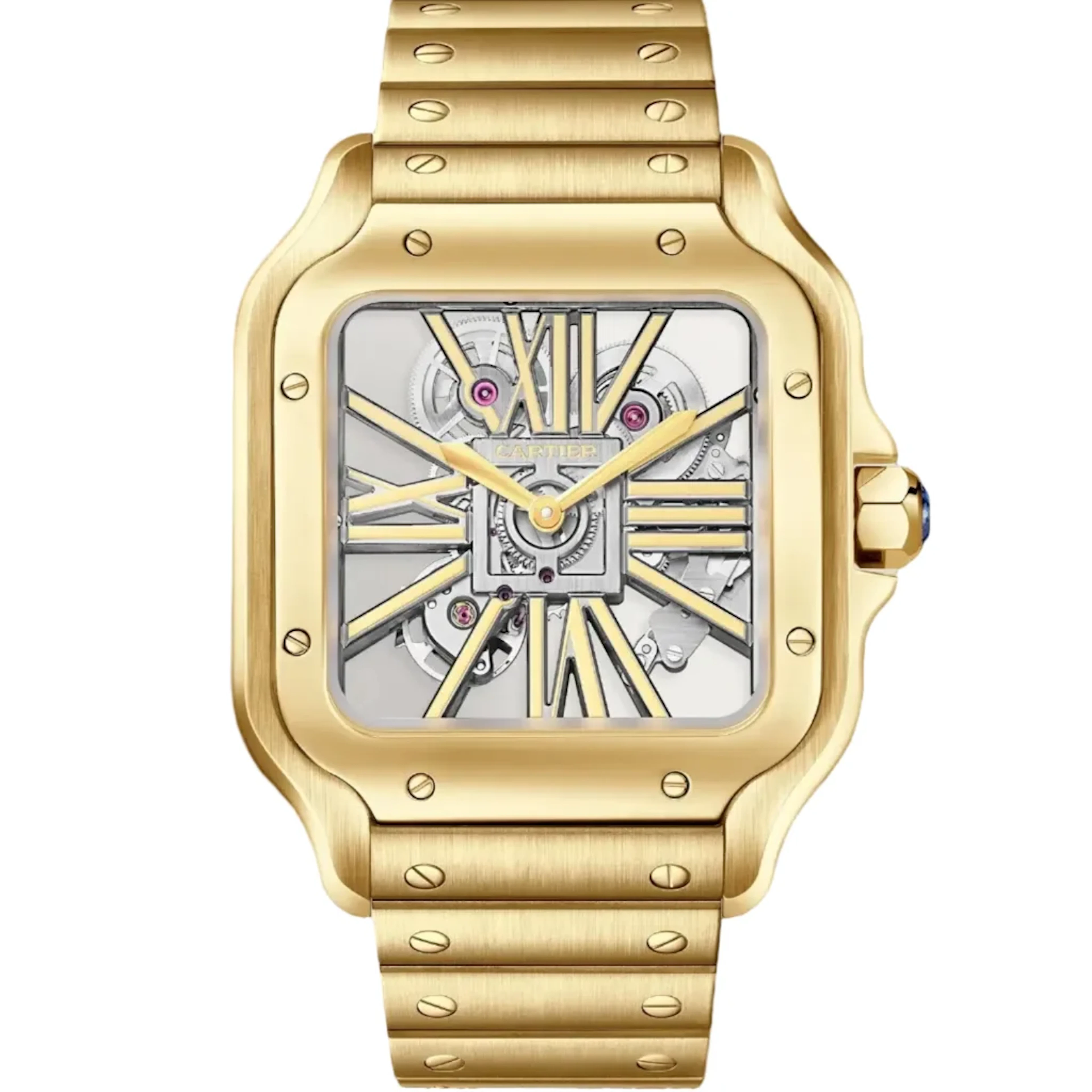 Cartier Santos de Cartier Skeleton WHSA0042